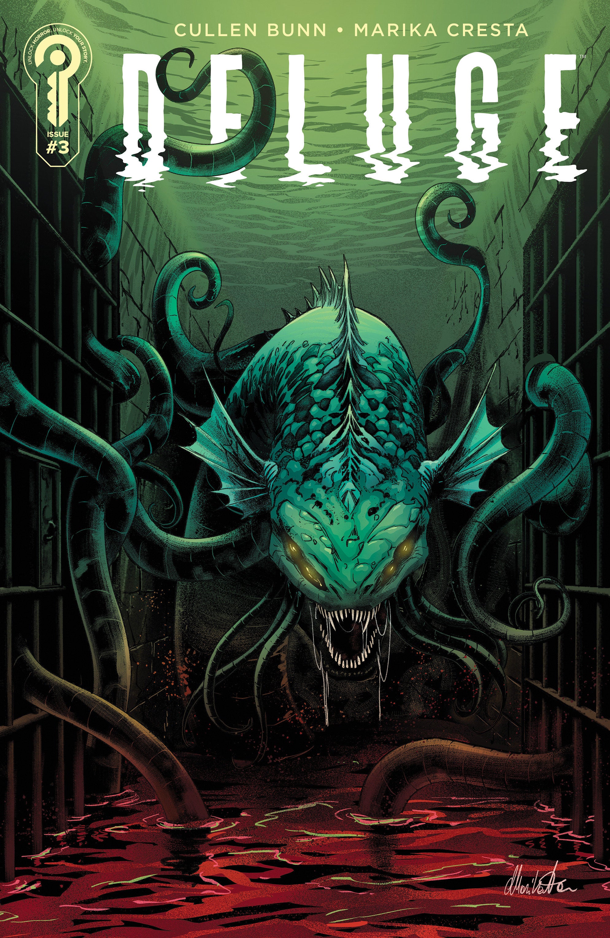 Deluge #3 Cover B Cresta