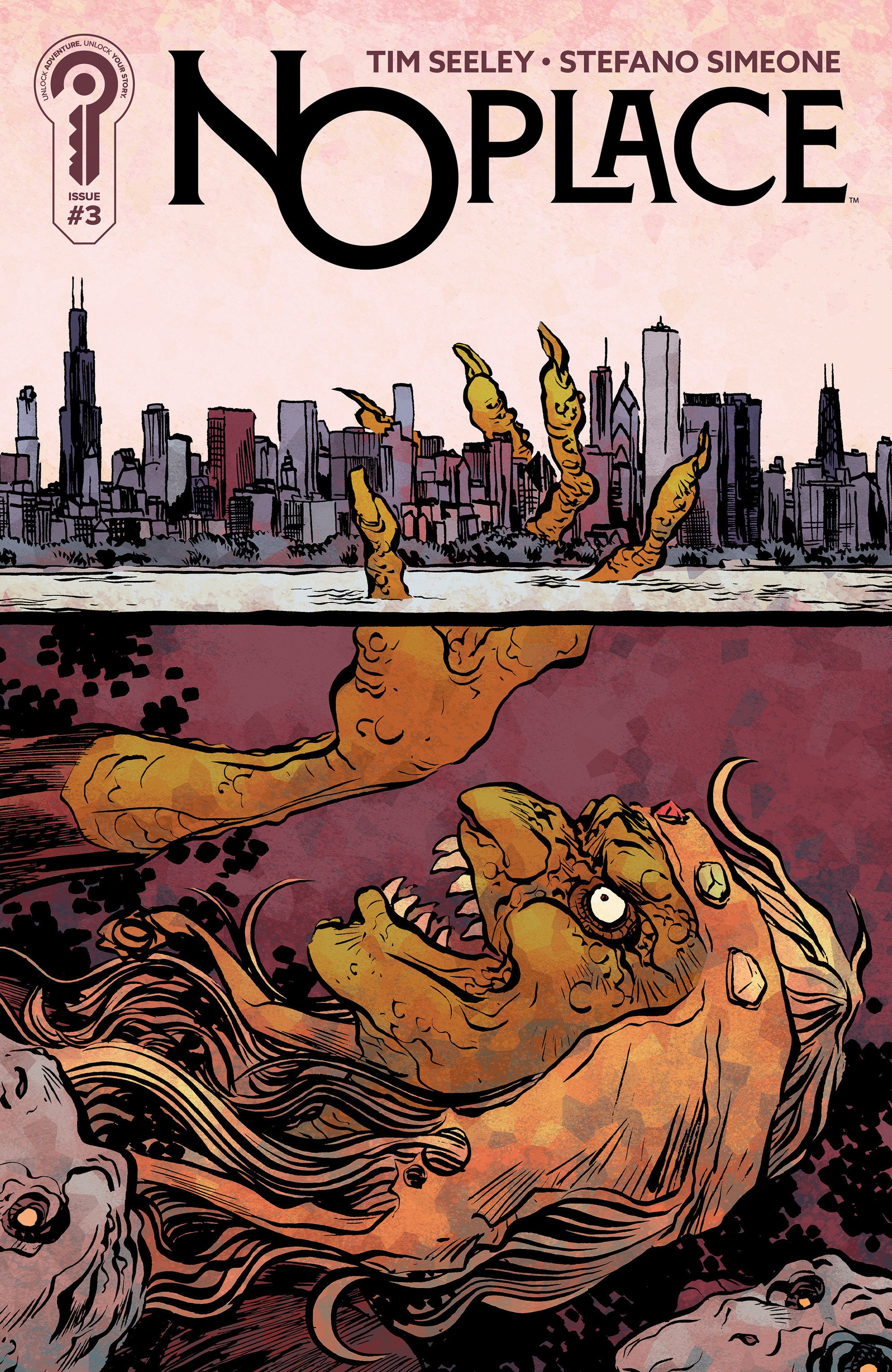 No Place #3 Cover B Lonergan