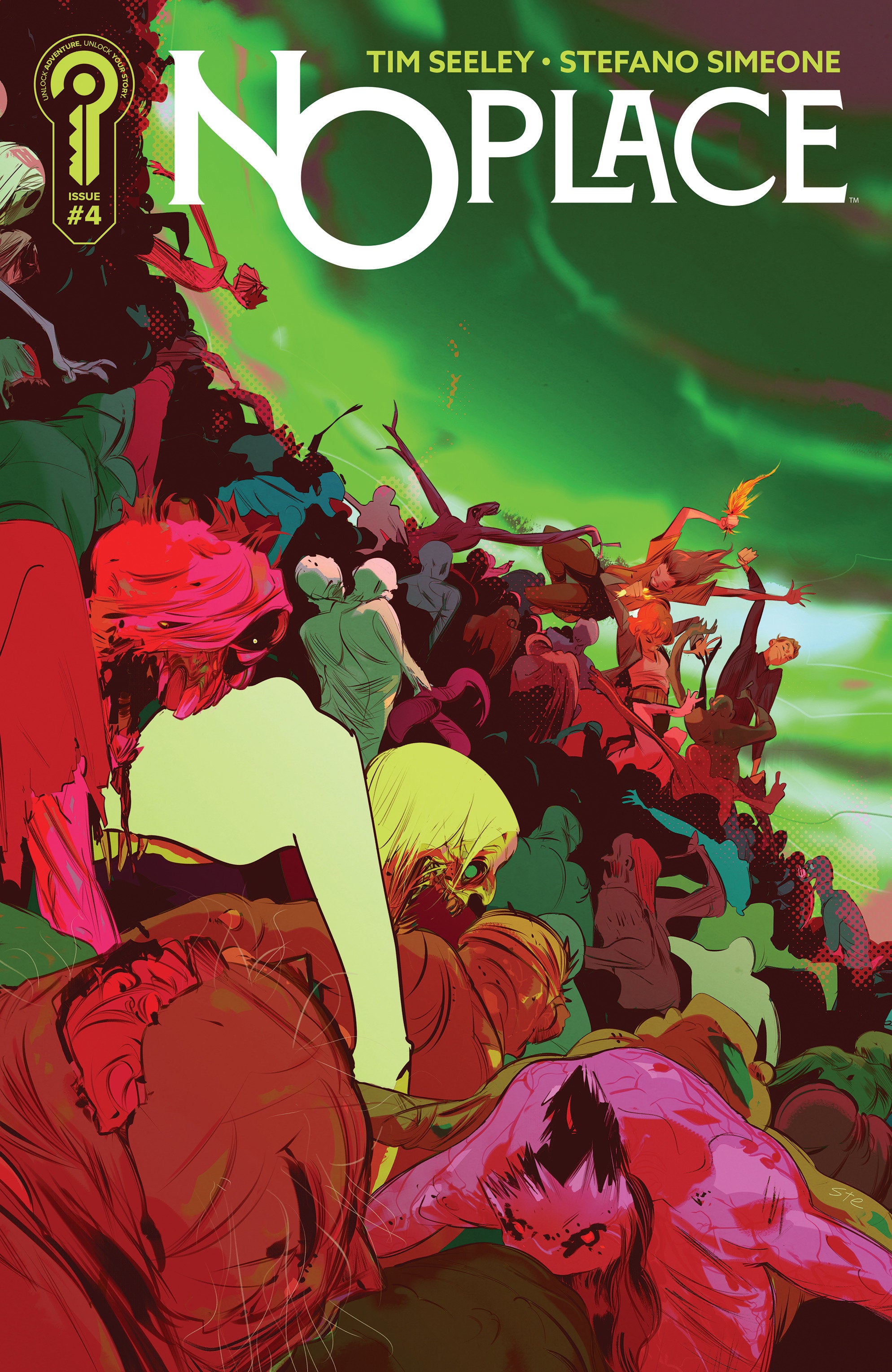 No Place #4 Cover A Simeone
