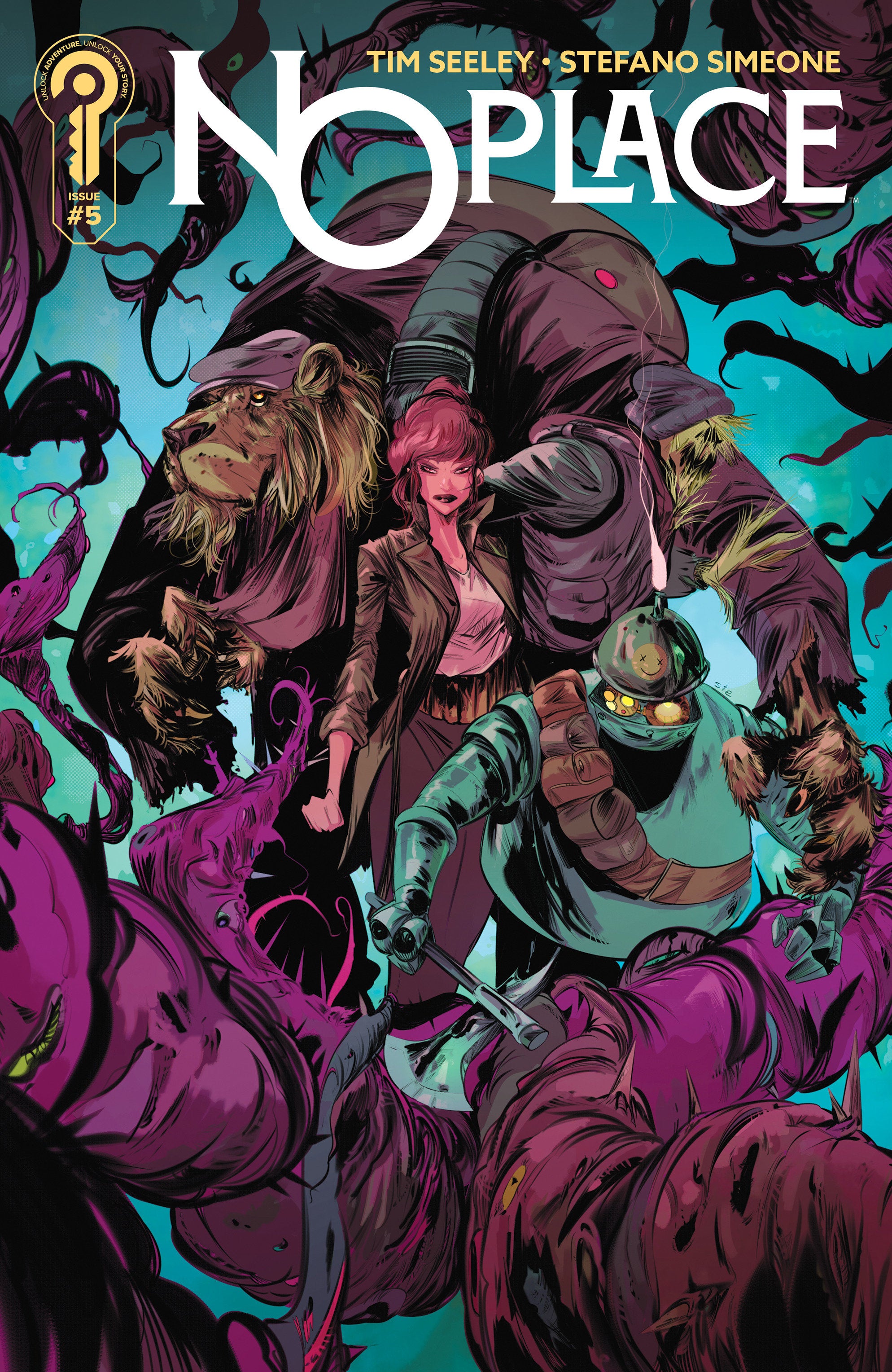 No Place #5 Cover A Simeone