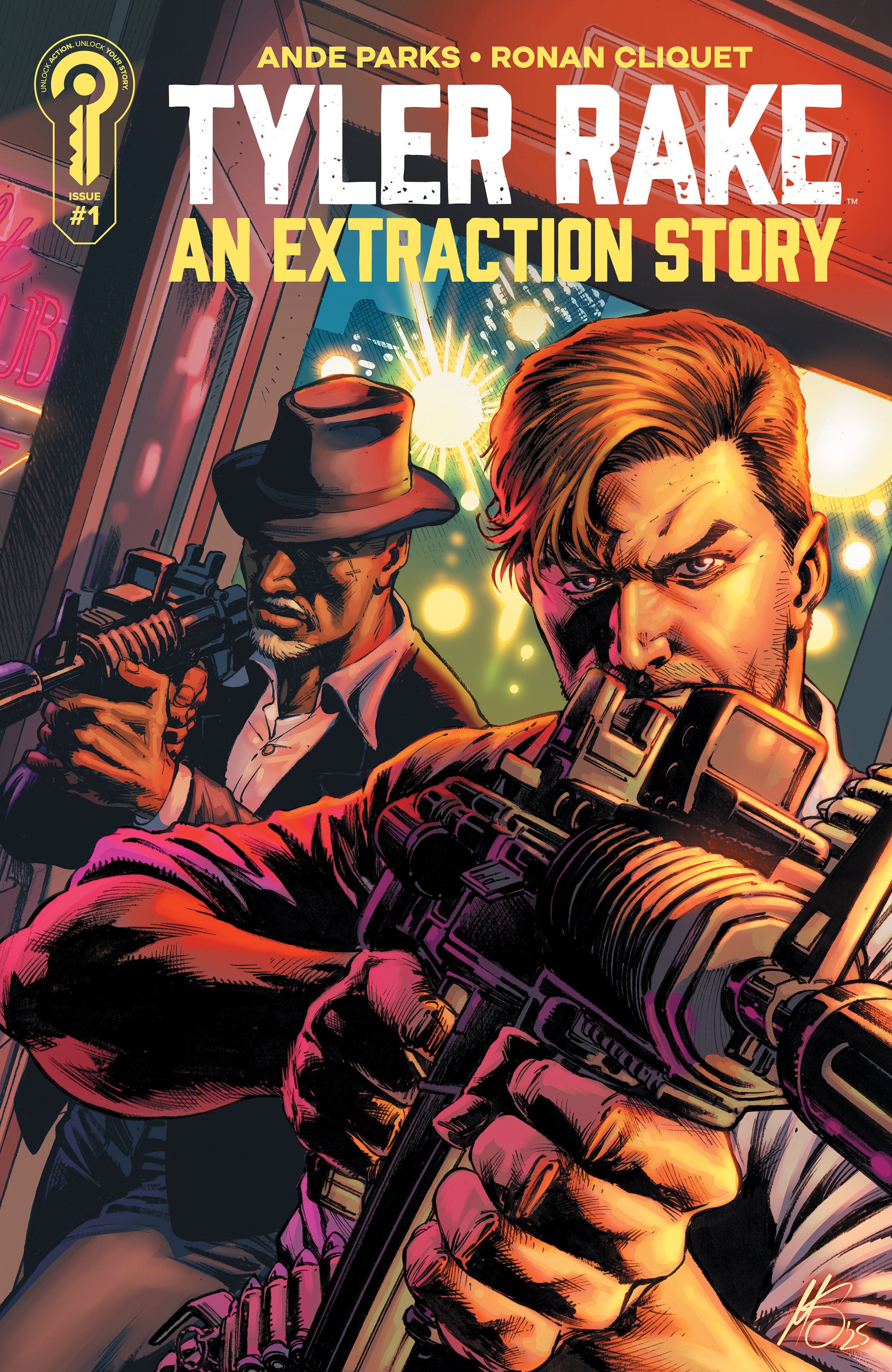 Tyler Rake Extraction Story #1 Cover B Marco Santucci