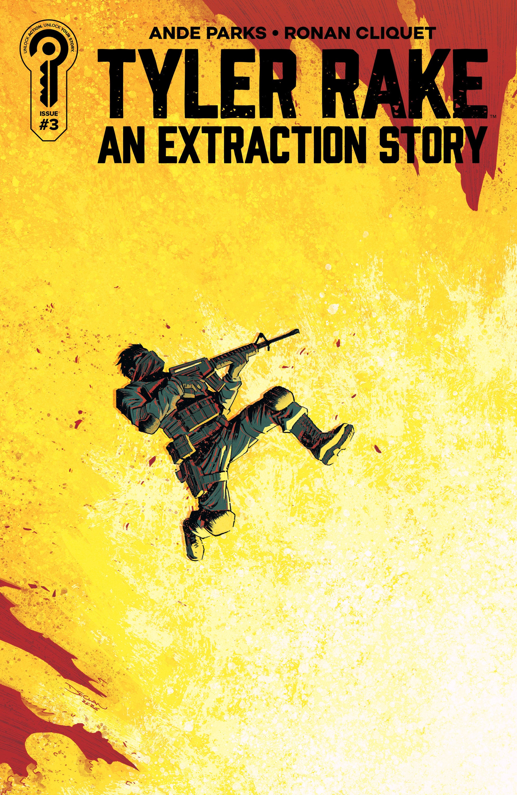 Tyler Rake An Extraction Story #3 Cover A Declan Shalvey
