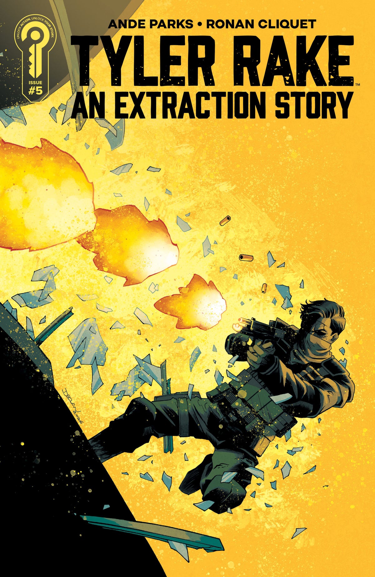 Tyler Rake Extraction Story #5 Cover A Declan Shalvey