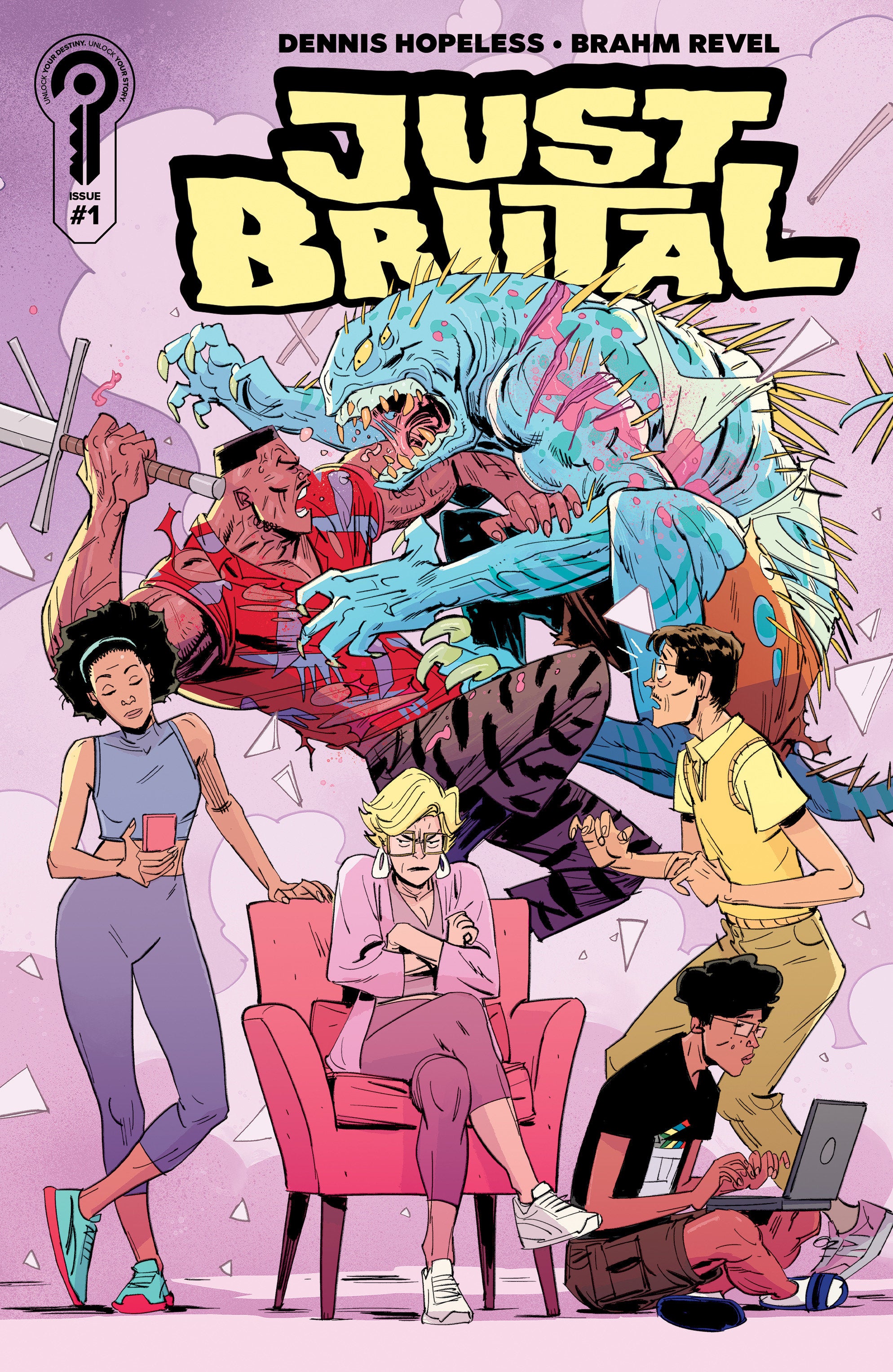 Just Brutal #1 Cover A Revel