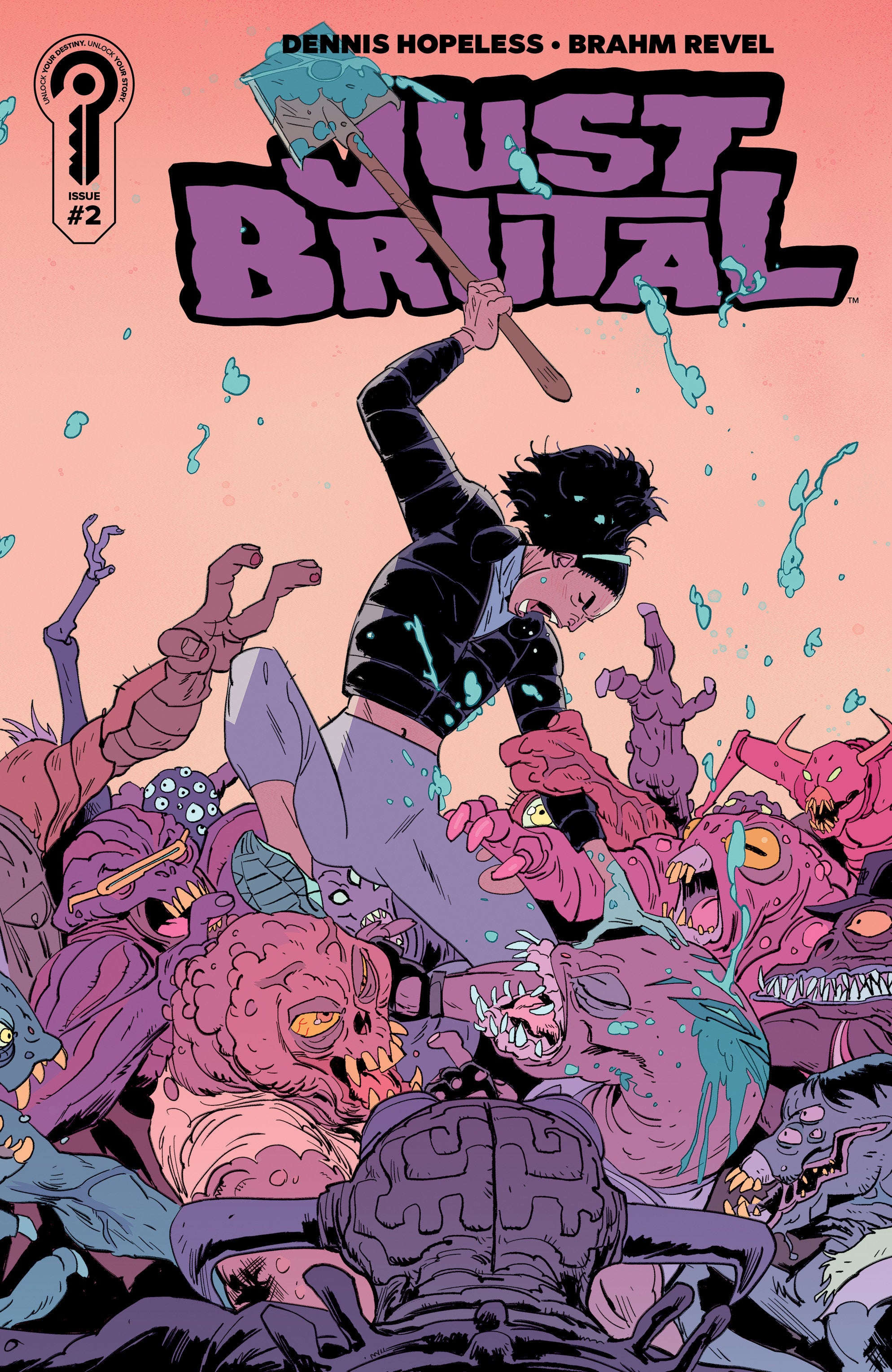 Just Brutal #2 Cover A Revel