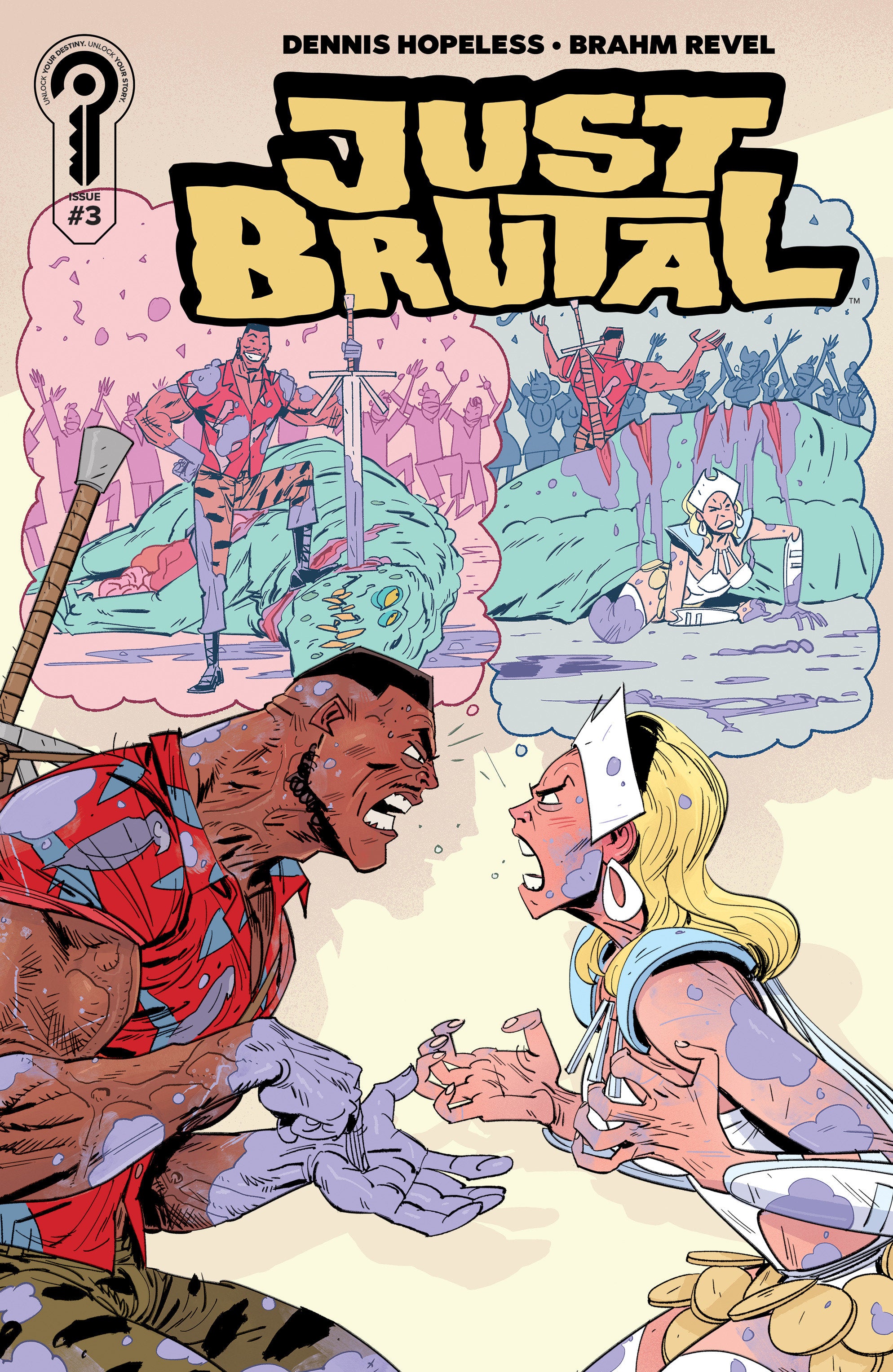 Just Brutal #3 Cover A Revel