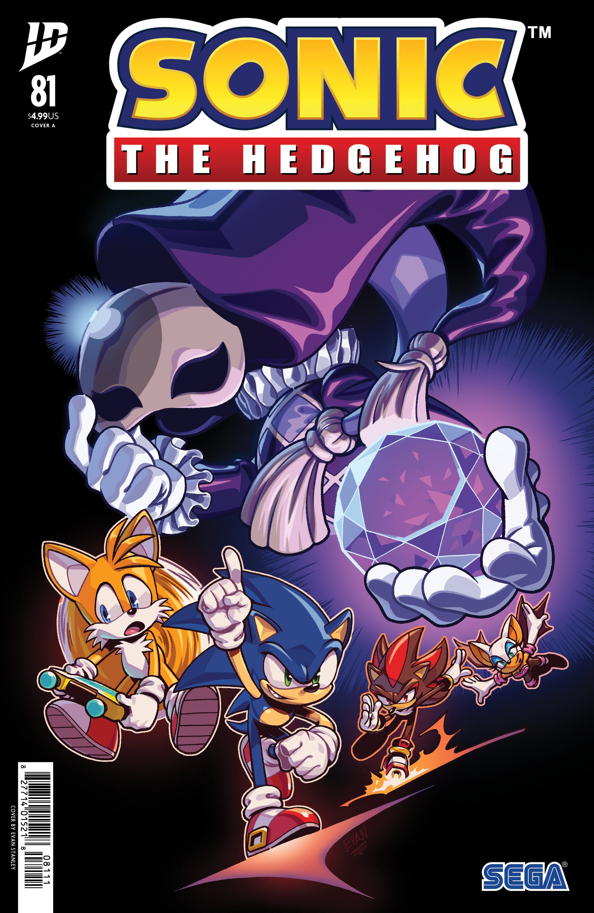 Sonic The Hedgehog #81 Cover A Stanley