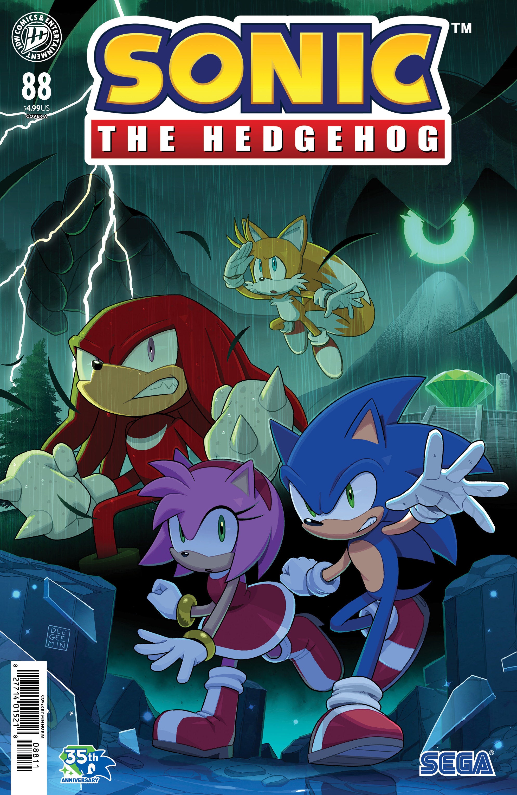 Sonic The Hedgehog #88 Cover A Kim