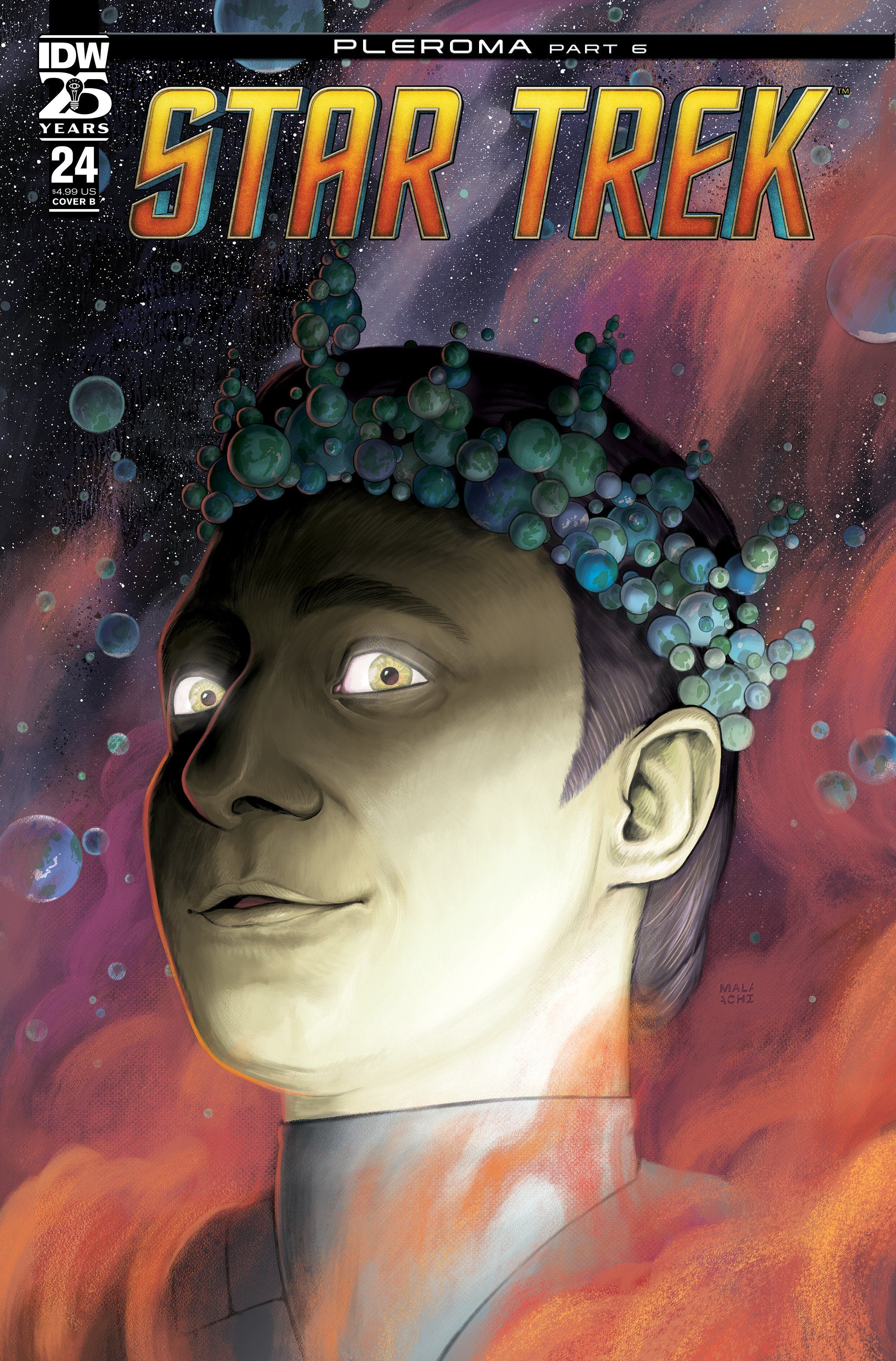 Star Trek #24 Cover B (Ward)