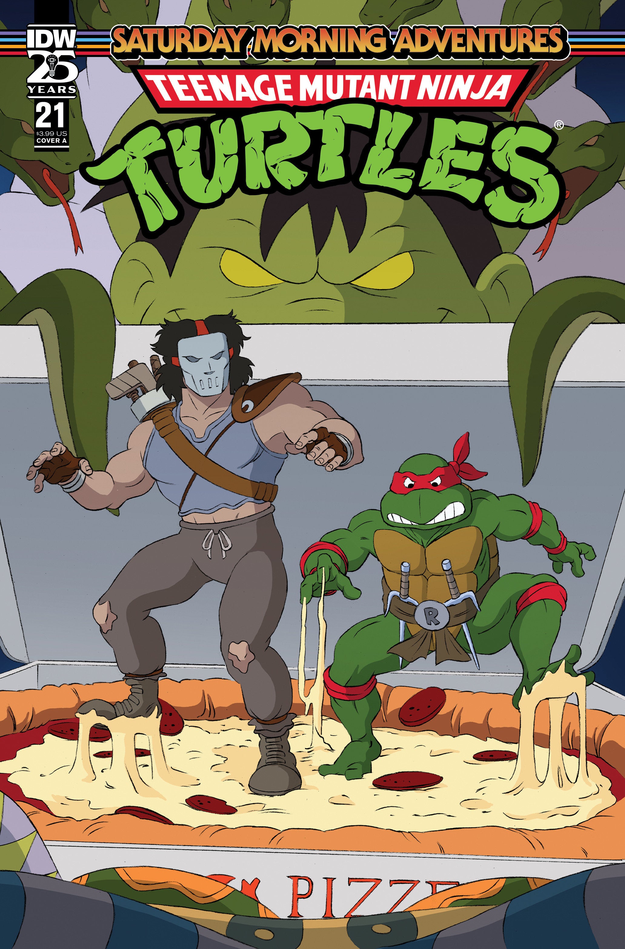 Teenage Mutant Ninja Turtles Saturday Morning Adventure #21 Cover A Schoening