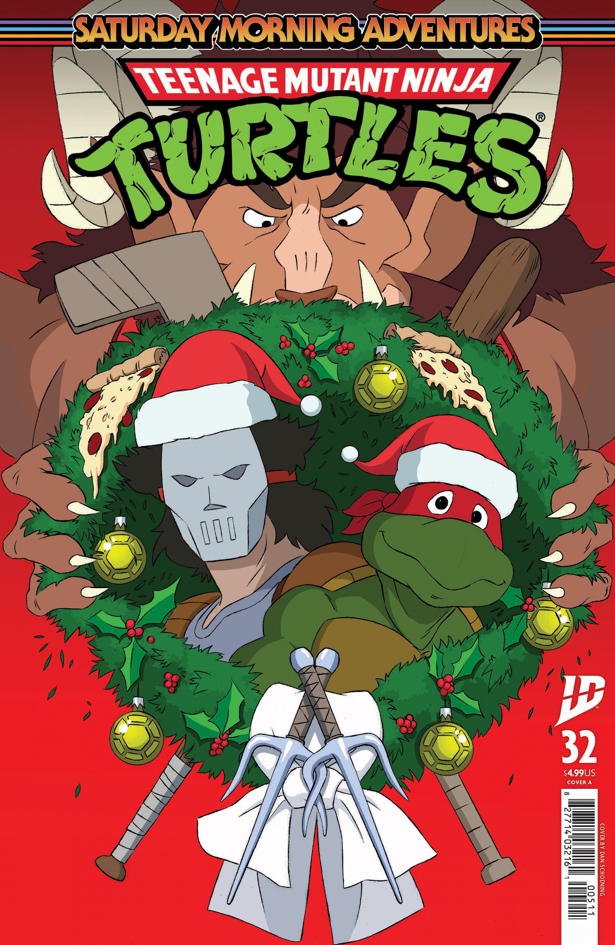 Teenage Mutant Ninja Turtles Saturday Morning Adventures #32 Cover A Schoening