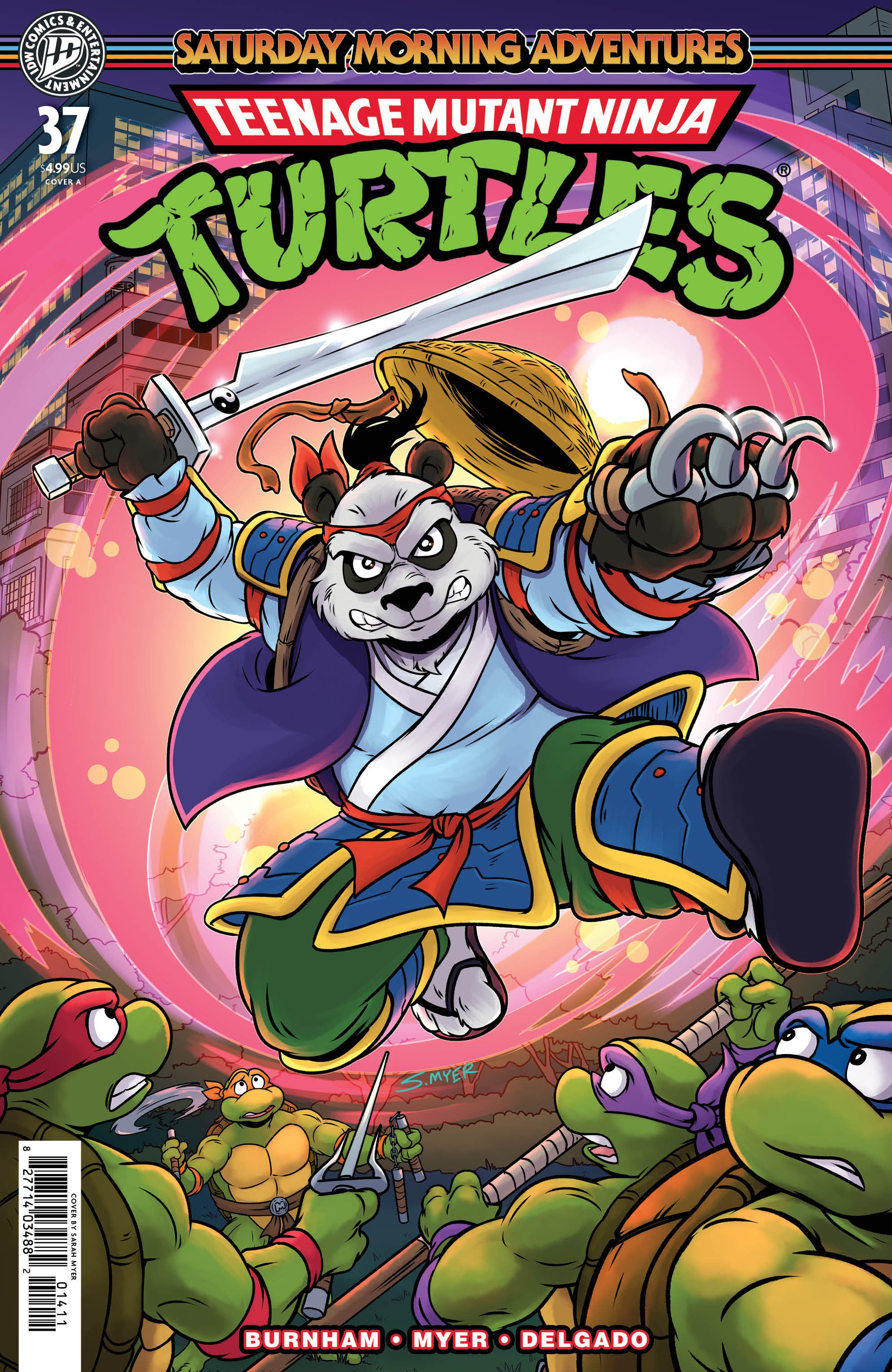 Teenage Mutant Ninja Turtles Saturday Morning Adventures #37 Cover A Myer