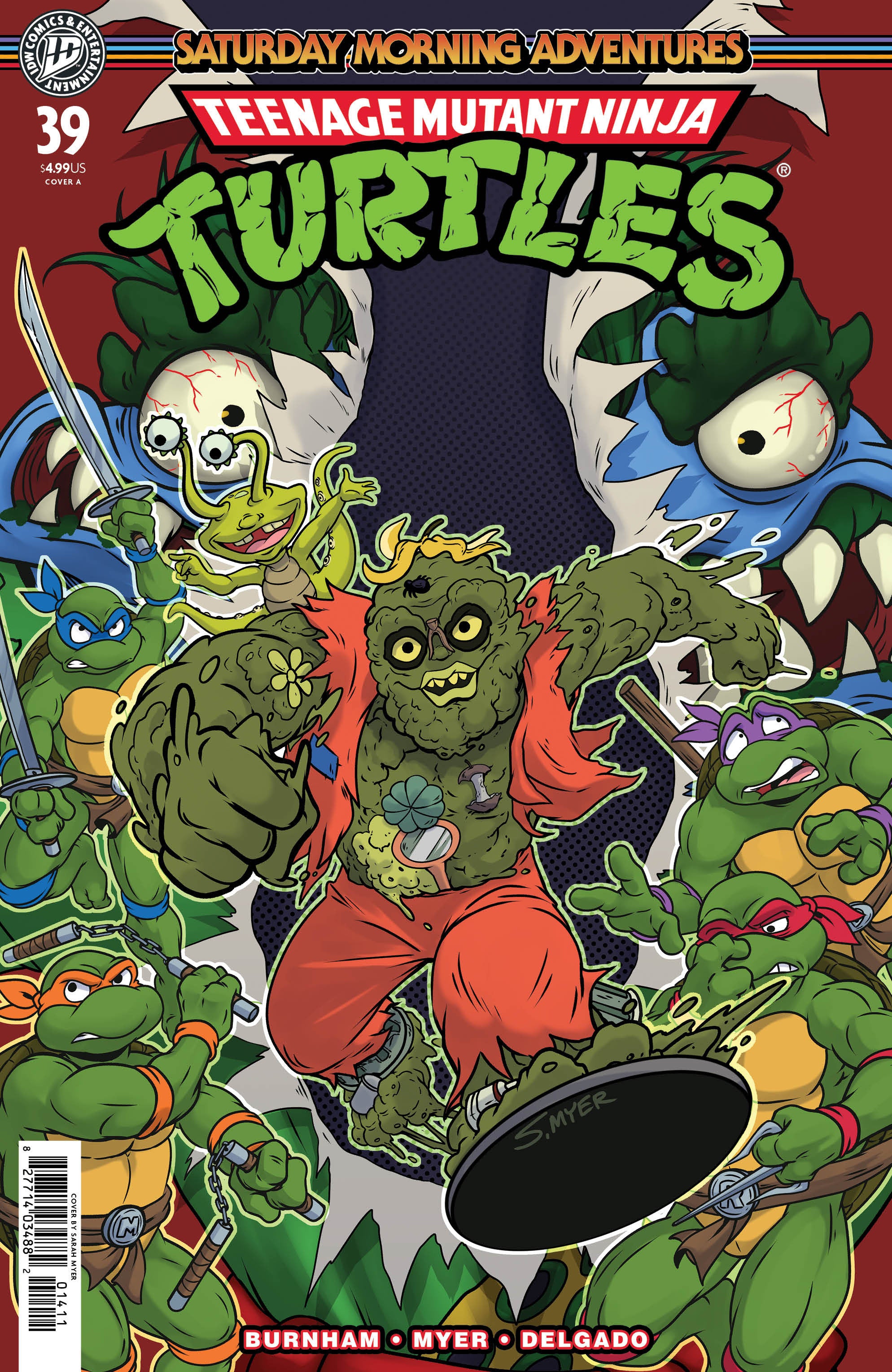 Teenage Mutant Ninja Turtles Saturday Morning Adventures #39 Cover A Myer