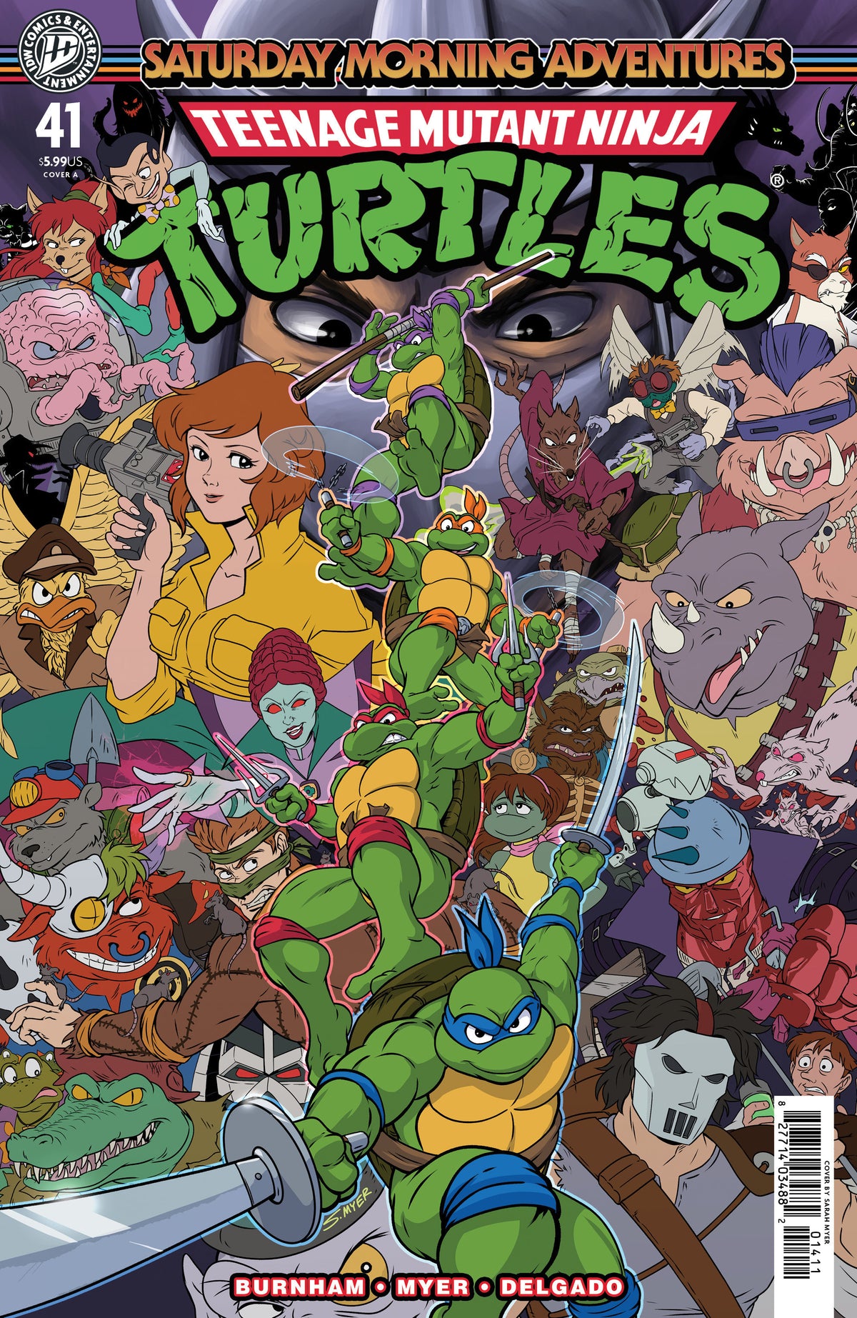Teenage Mutant Ninja Turtles Saturday Morning Adventures #41 Cover A Myer