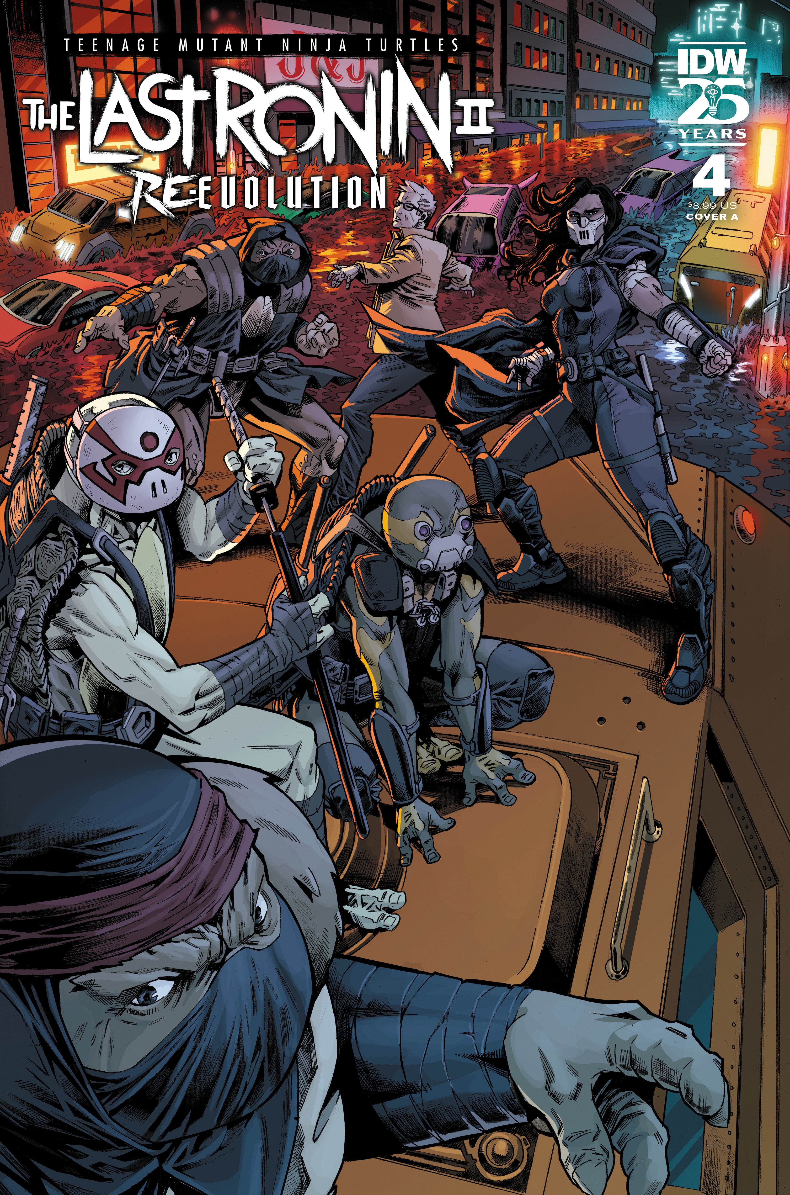 Teenage Mutant Ninja Turtles Last Ronin II Re-Evolution #4 Cover A Escorzas