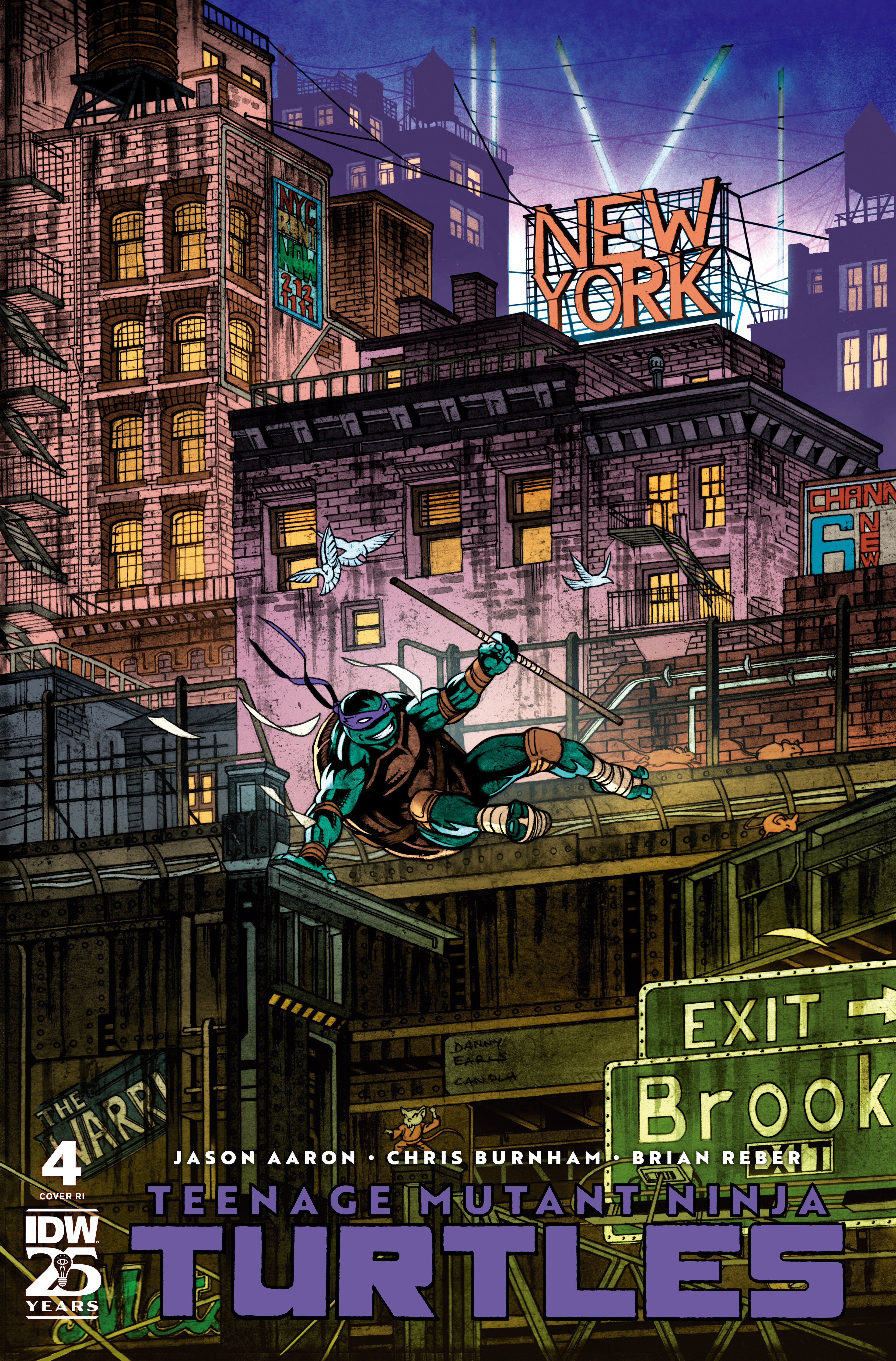 Teenage Mutant Ninja Turtles (2024) #4 25 Copy Variant (Earls)