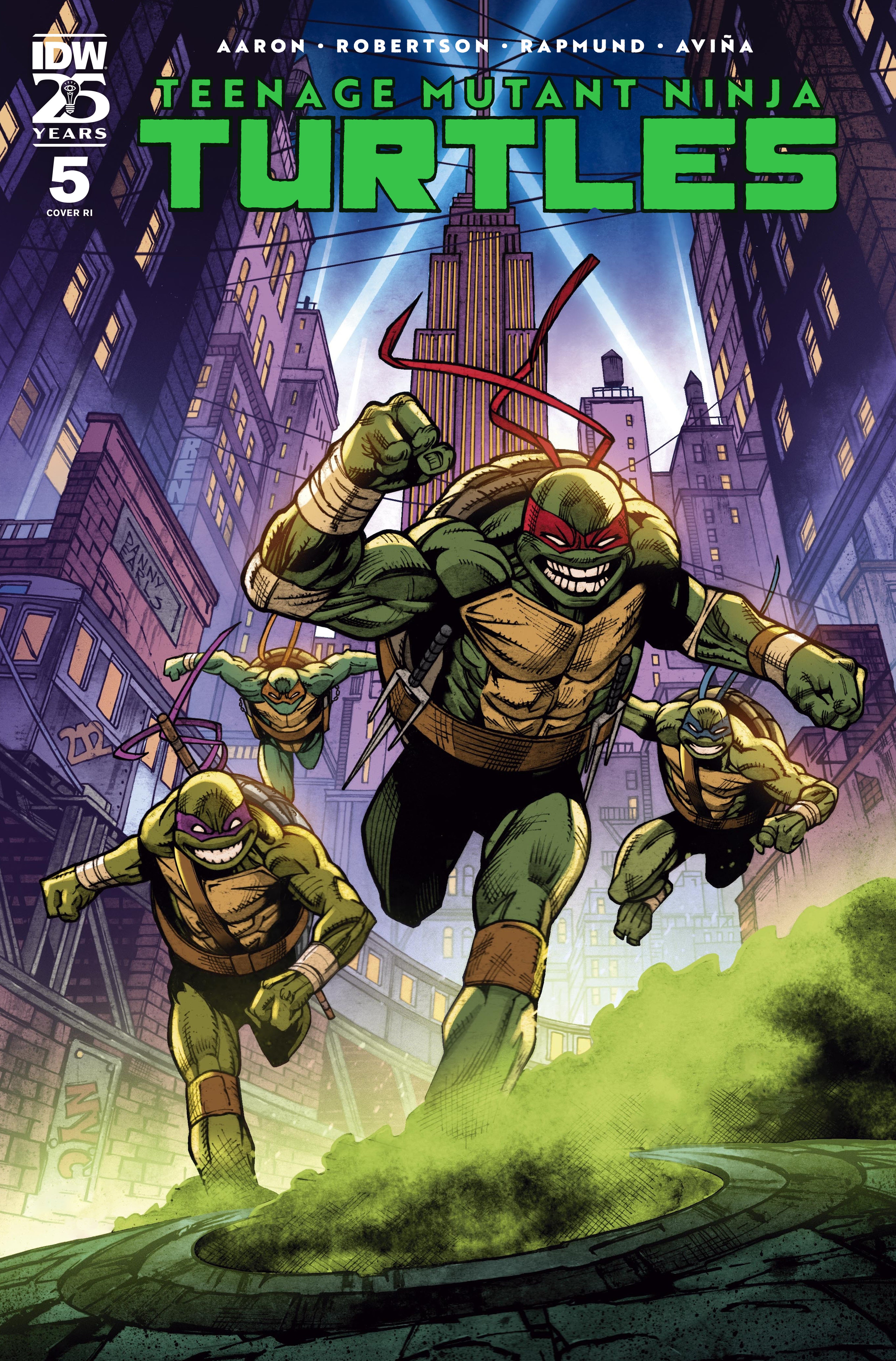 Teenage Mutant Ninja Turtles (2024) #5 25 Copy Cover (Earls)
