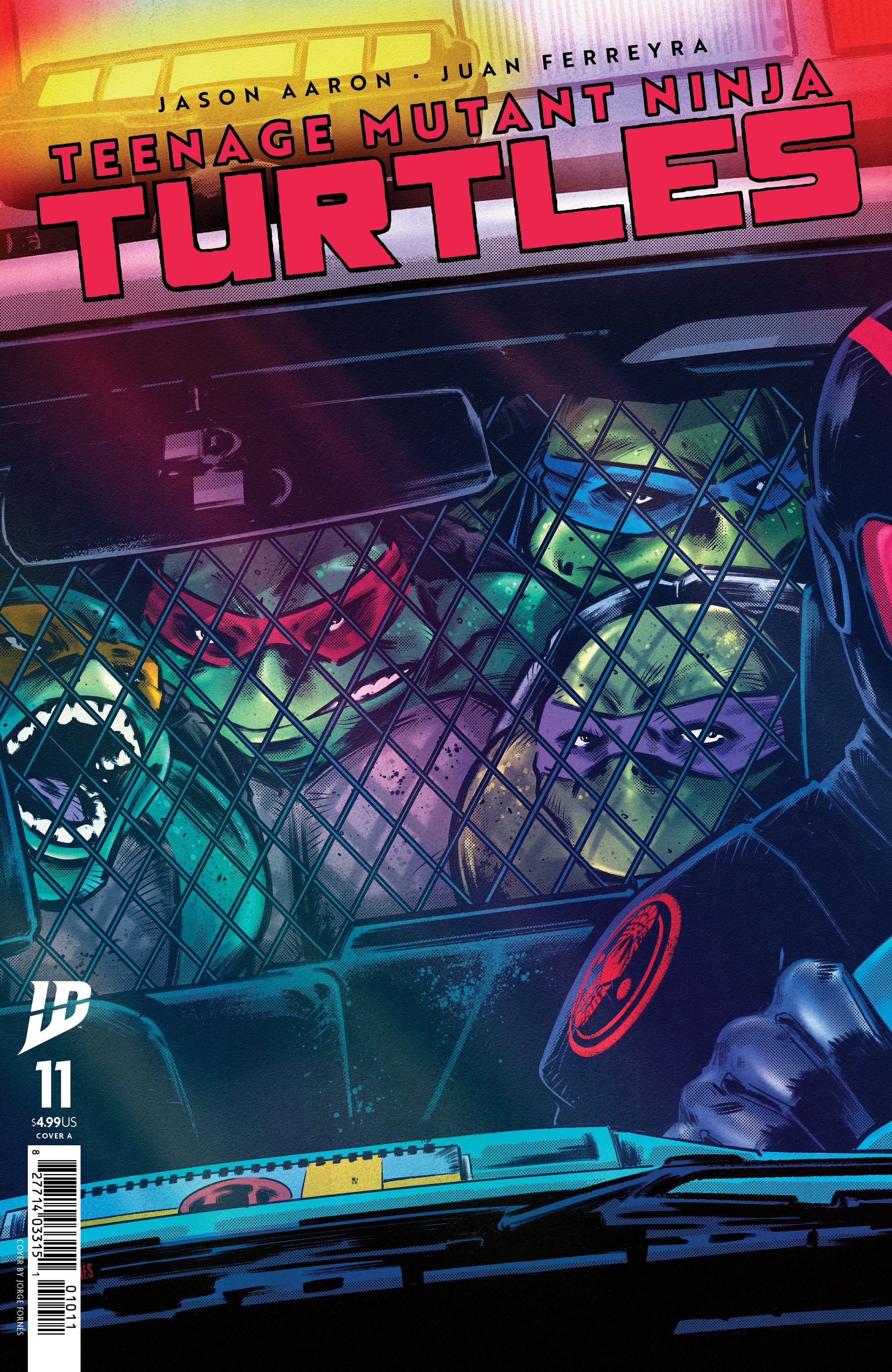 Teenage Mutant Ninja Turtles #11 Cover A Fornés