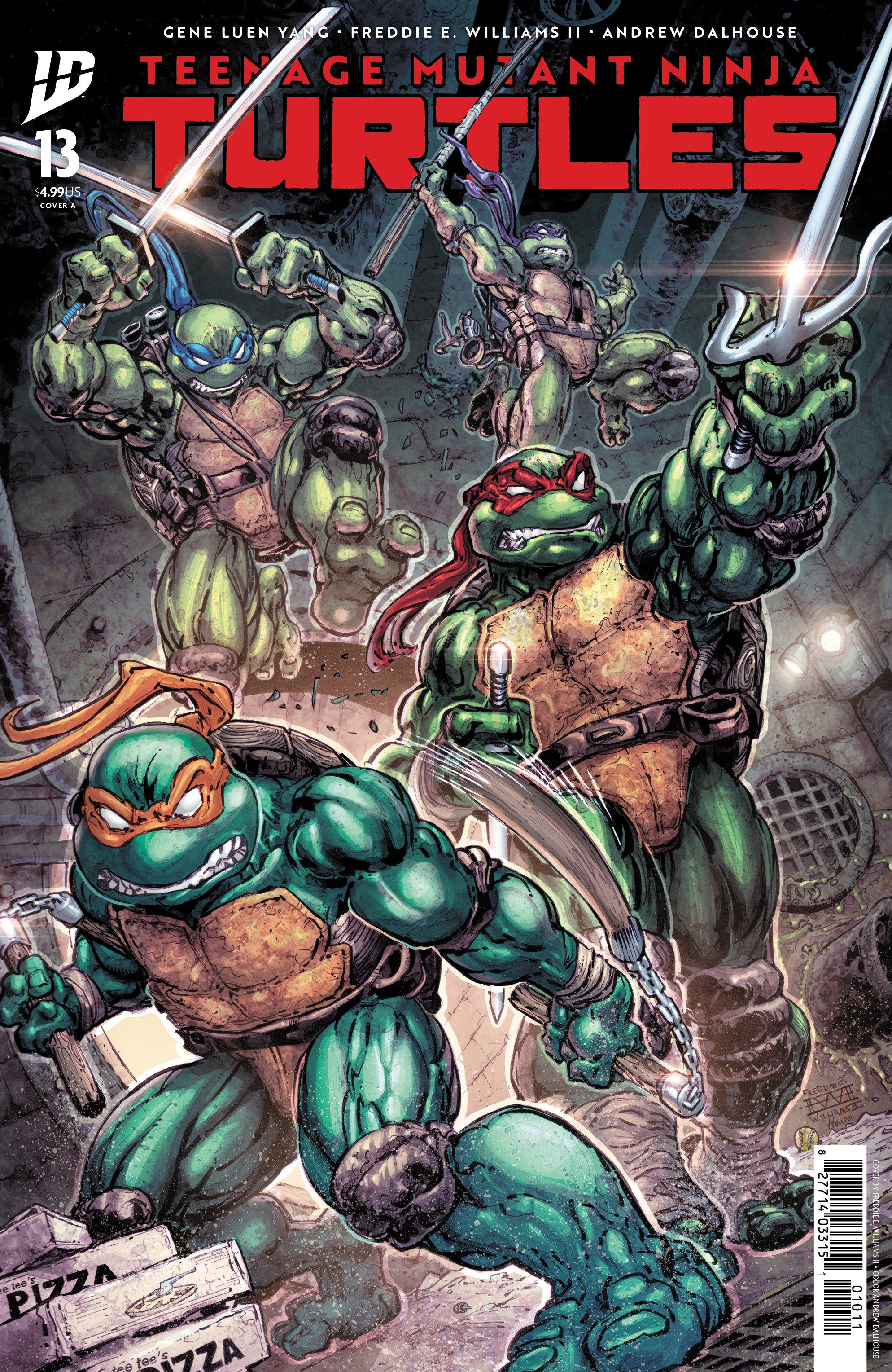 Teenage Mutant Ninja Turtles #13 Cover A Williams II