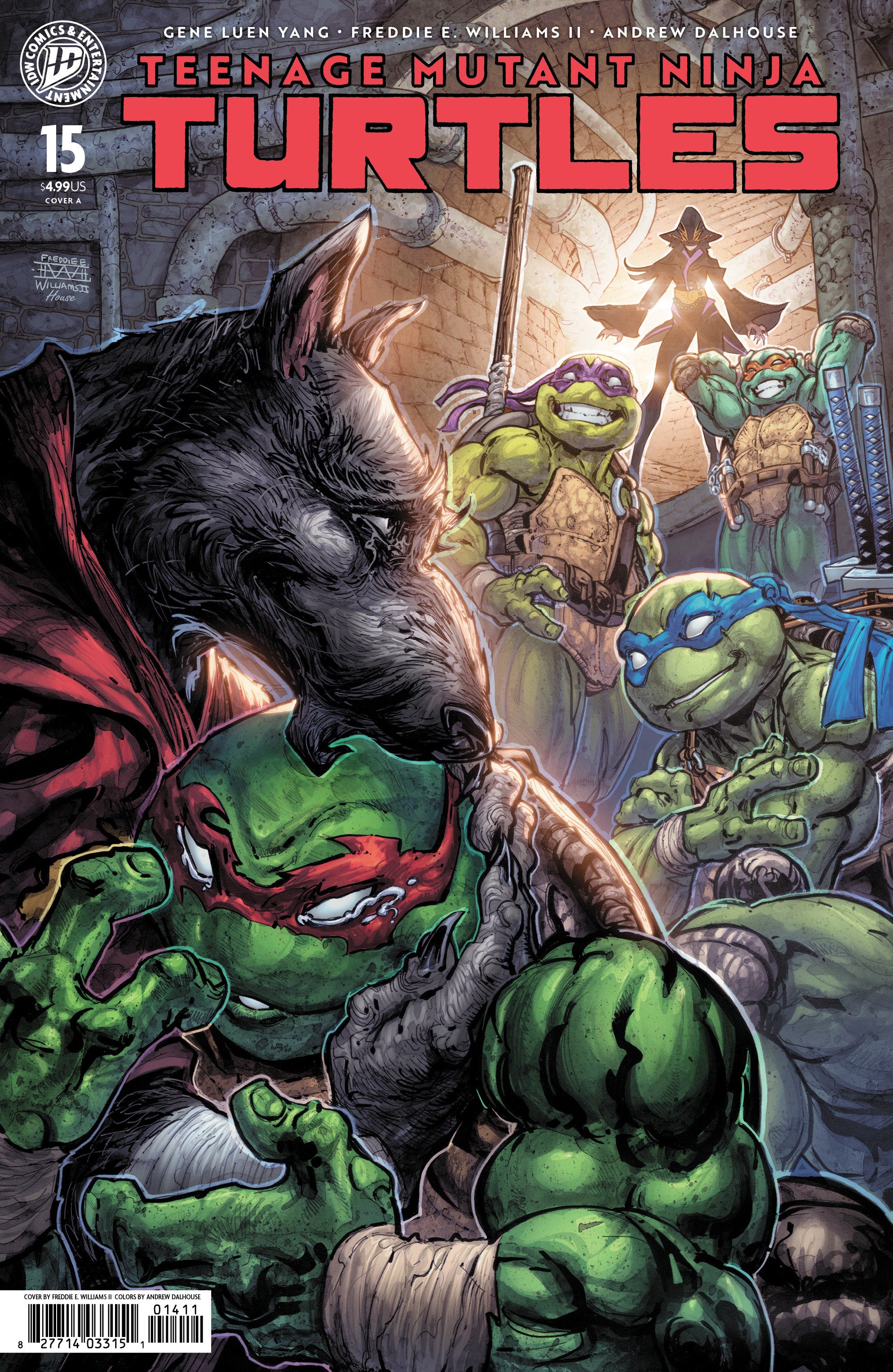 Teenage Mutant Ninja Turtles #15 Cover A Williams II