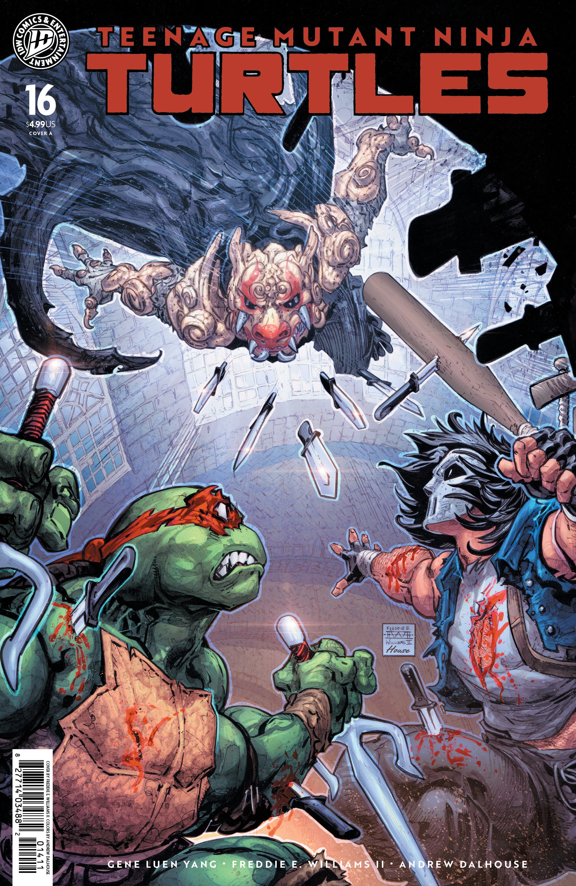 Teenage Mutant Ninja Turtles #16 Cover A Williams II