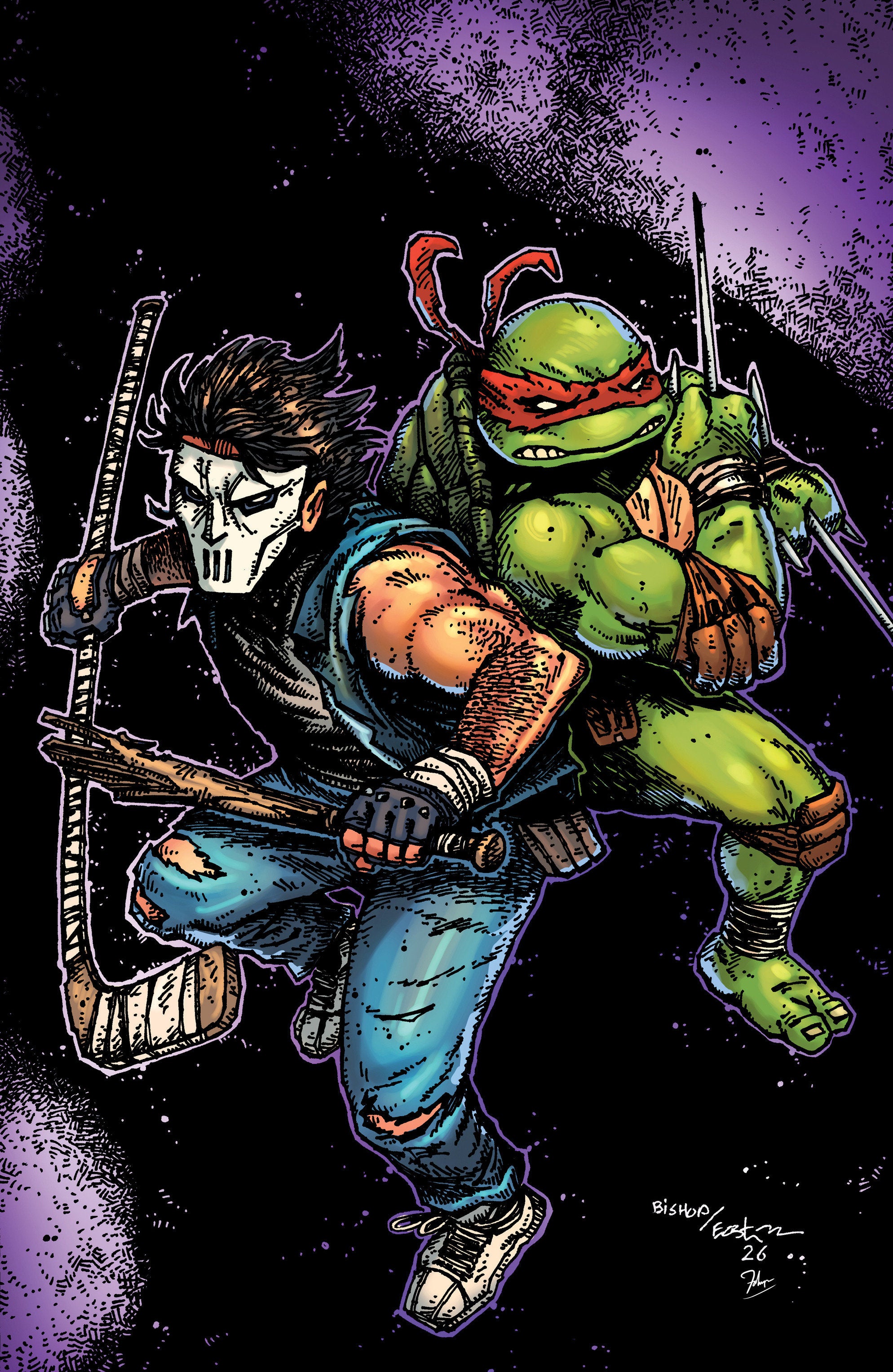 Teenage Mutant Ninja Turtles #16 25 Copy Full Art Variant