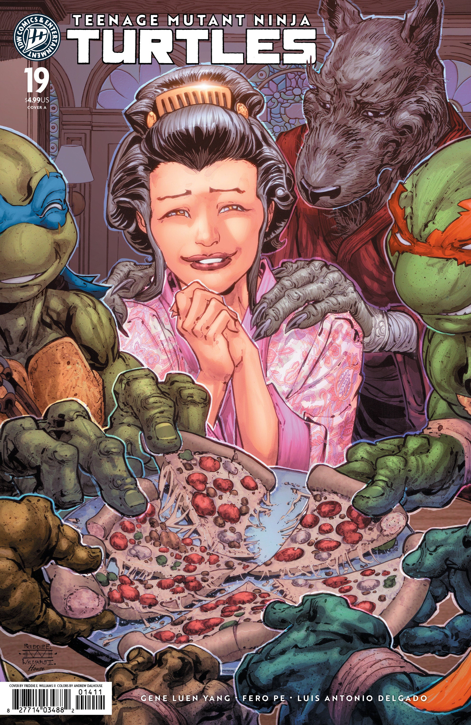 Teenage Mutant Ninja Turtles #19 Cover A Williams II