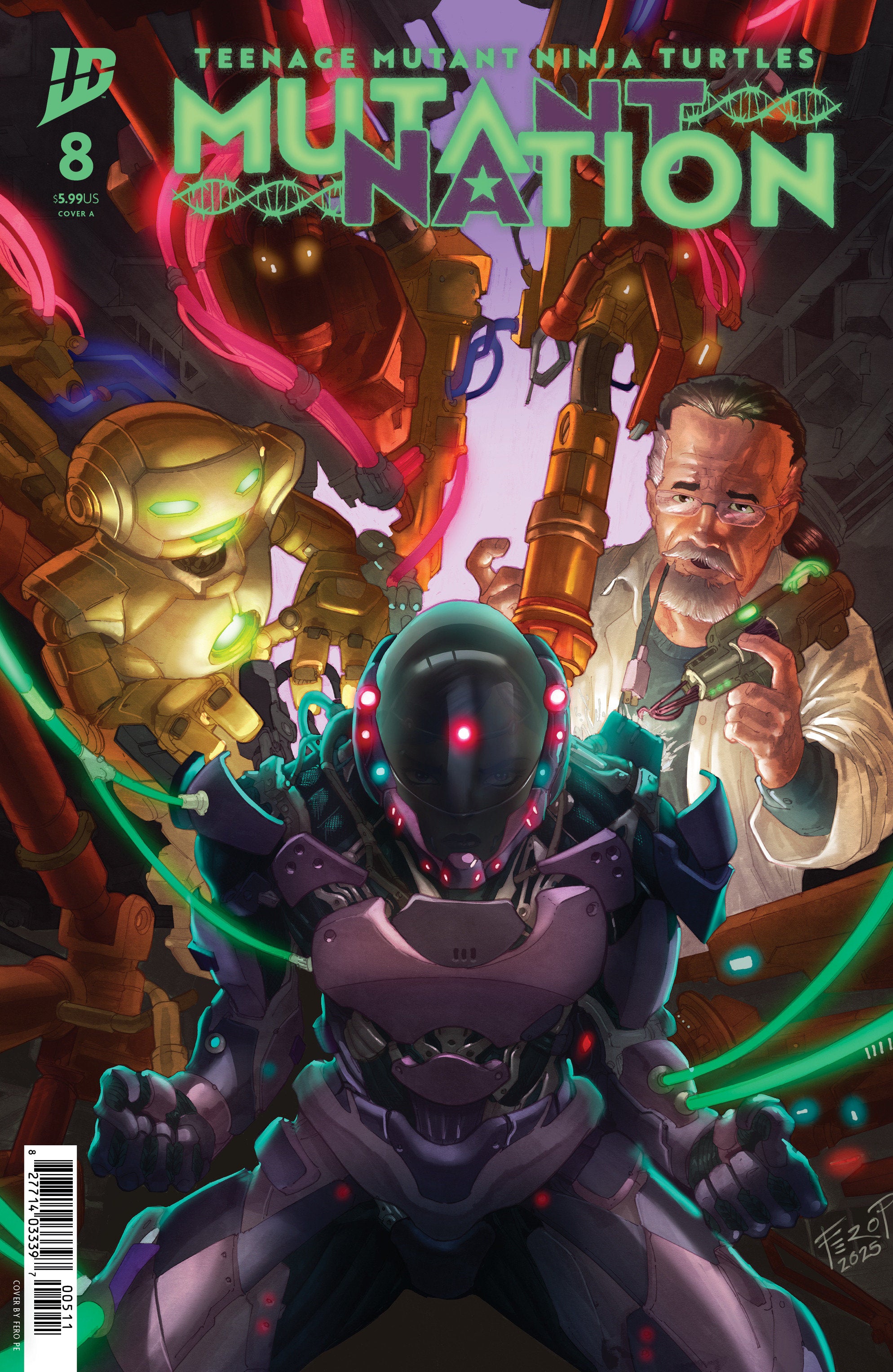 Teenage Mutant Ninja Turtles Mutant Nation #8 Cover A Pe
