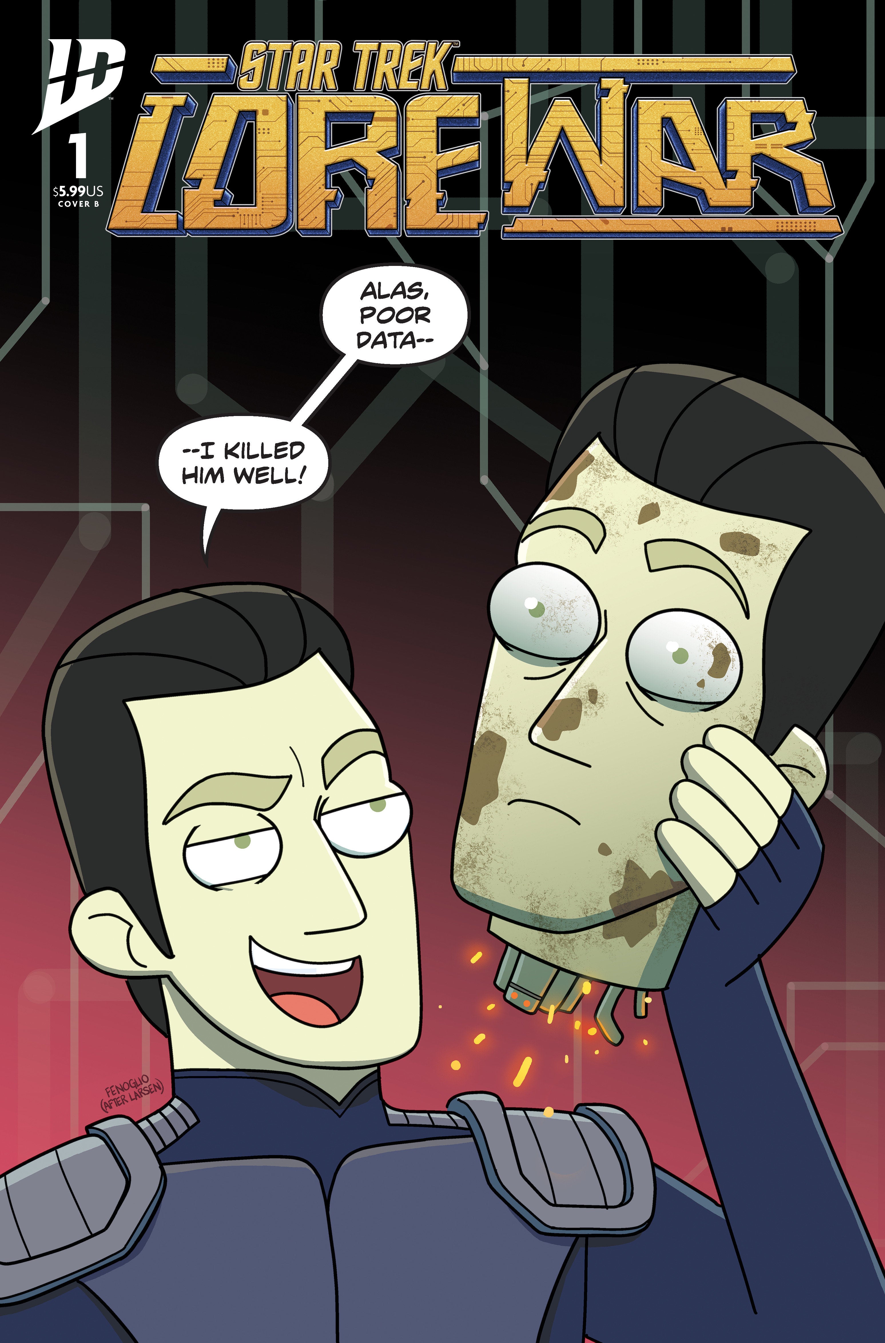 Star Trek Lore War #1 Cover B Fenoglio