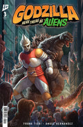 Godzilla Here There Be Aliens #3 Cover A Pe