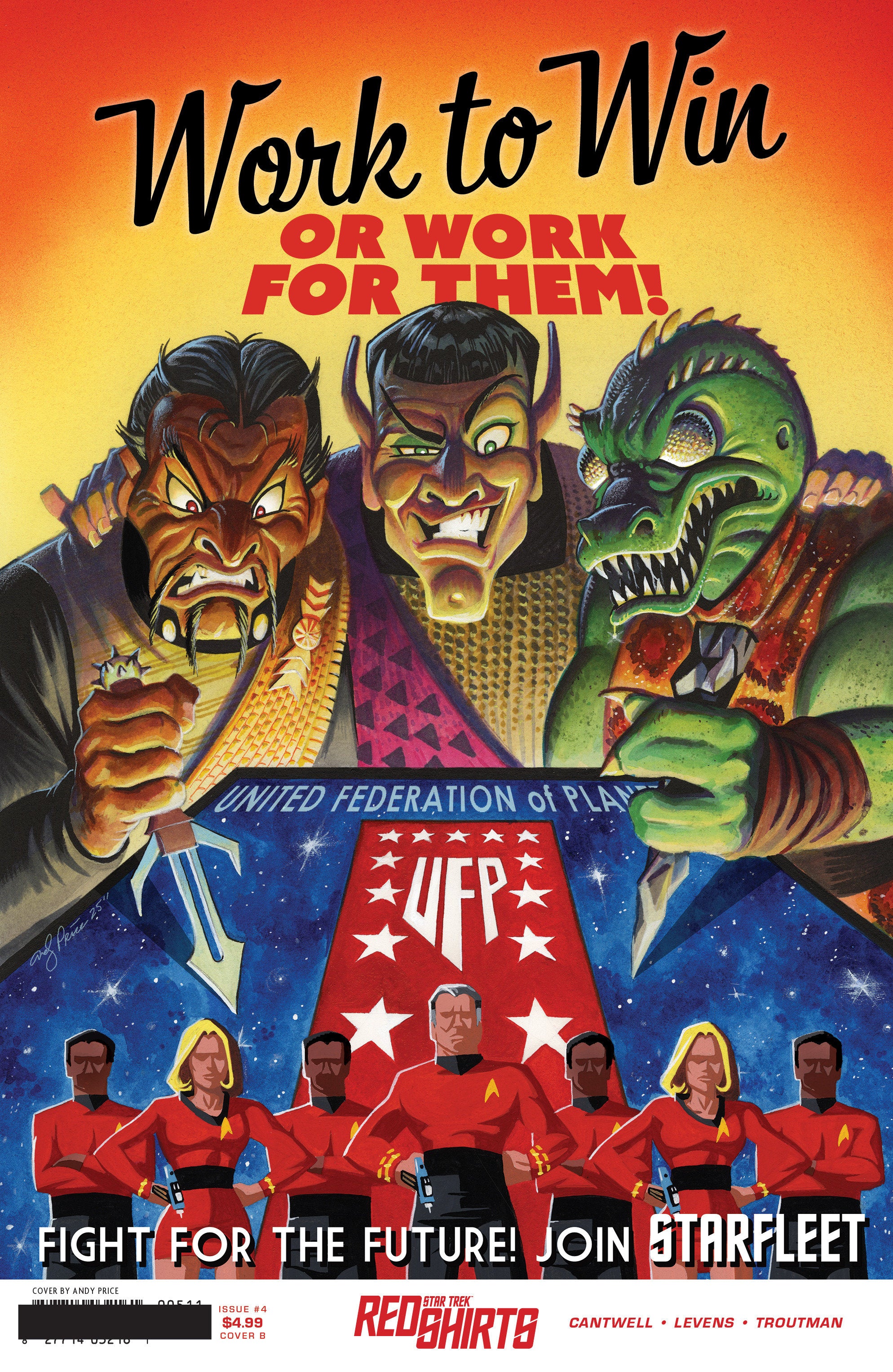 Star Trek Red Shirts #4 Cover B Price