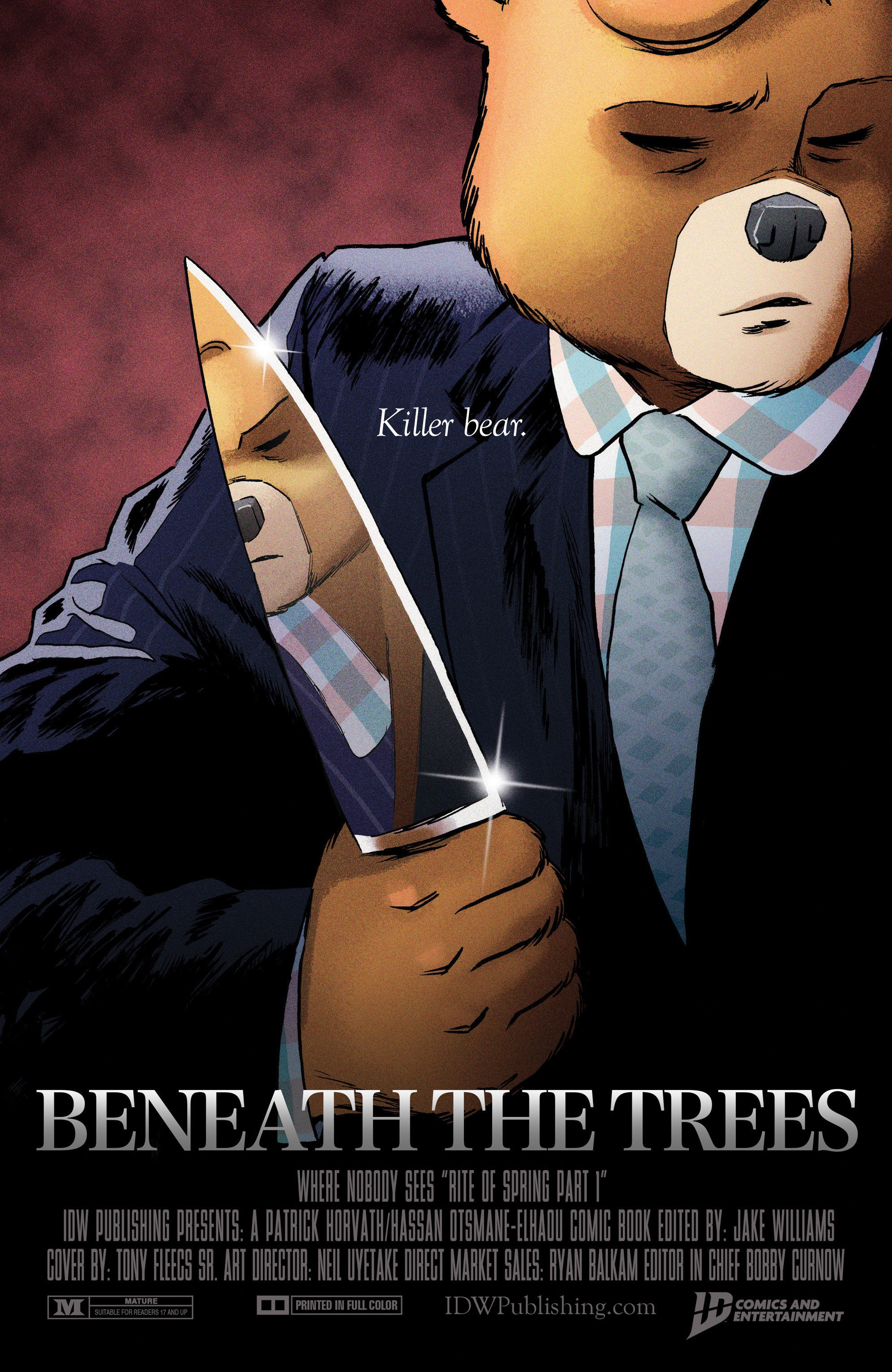Beneath The Trees Where Nobody Sees Rite Of Spring #1 Cover B Fleecs Movie Homage