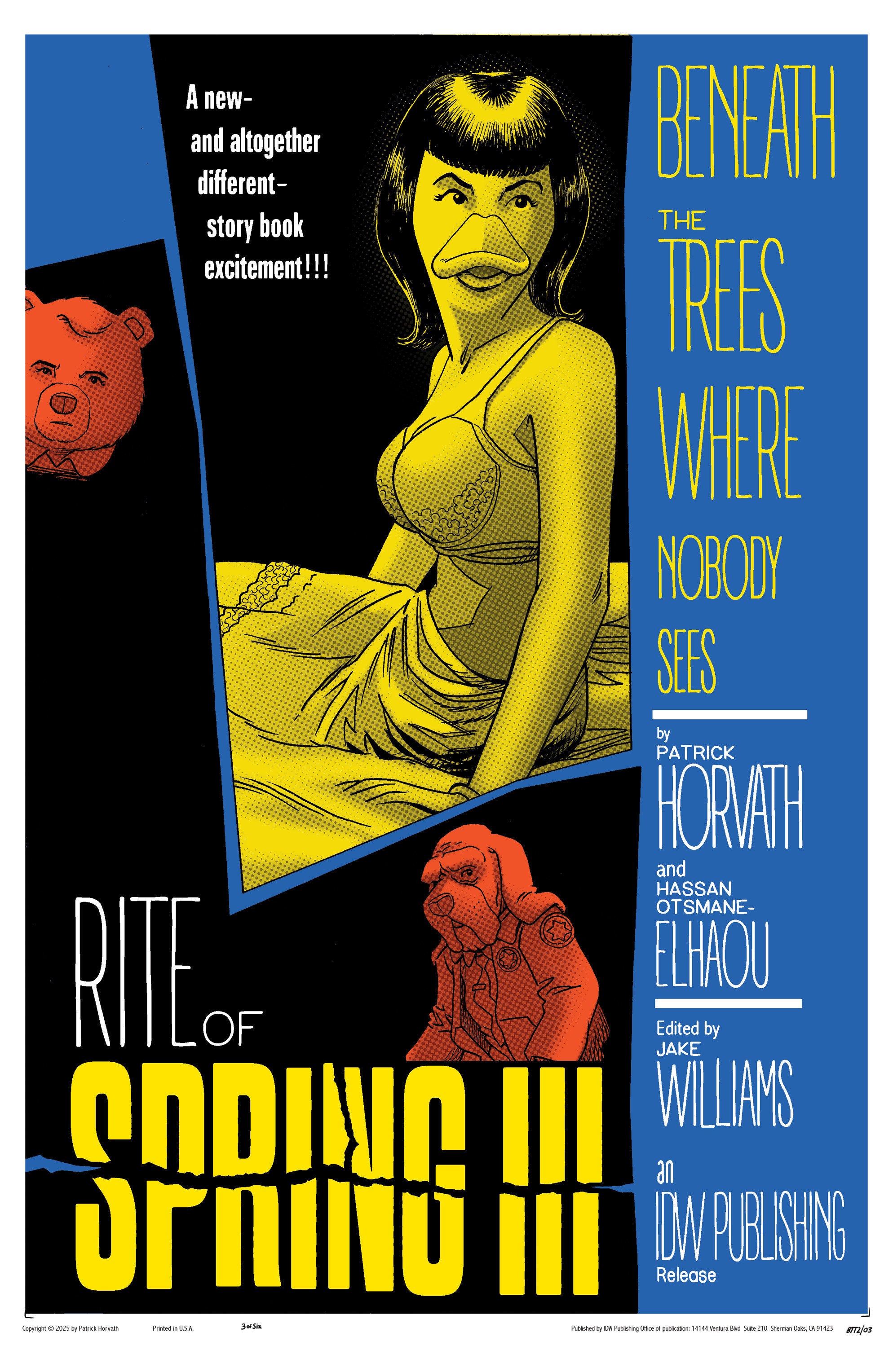 Beneath The Trees Where Nobody Sees Rite Of Spring #3 Cover B Fleecs Movie Homage