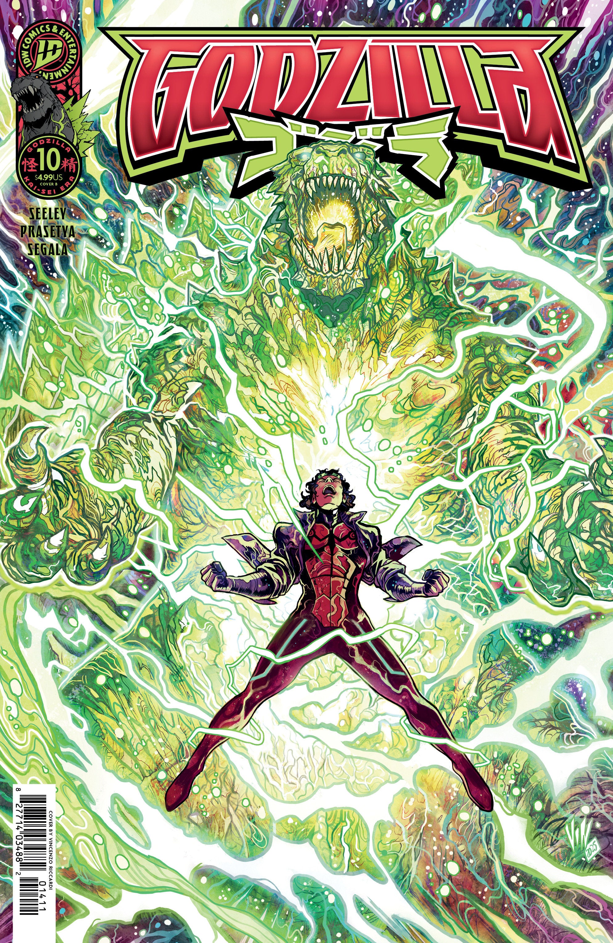 Godzilla #10 Cover B Riccardi