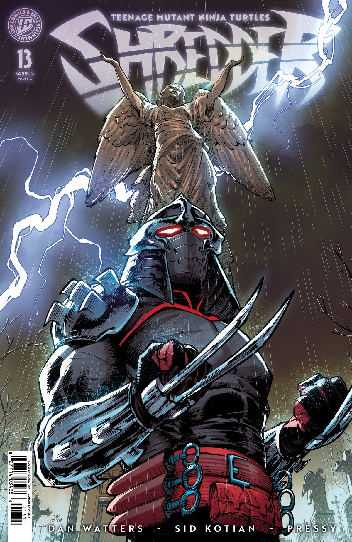 Teenage Mutant Ninja Turtles Shredder #13 Cover A Kotian