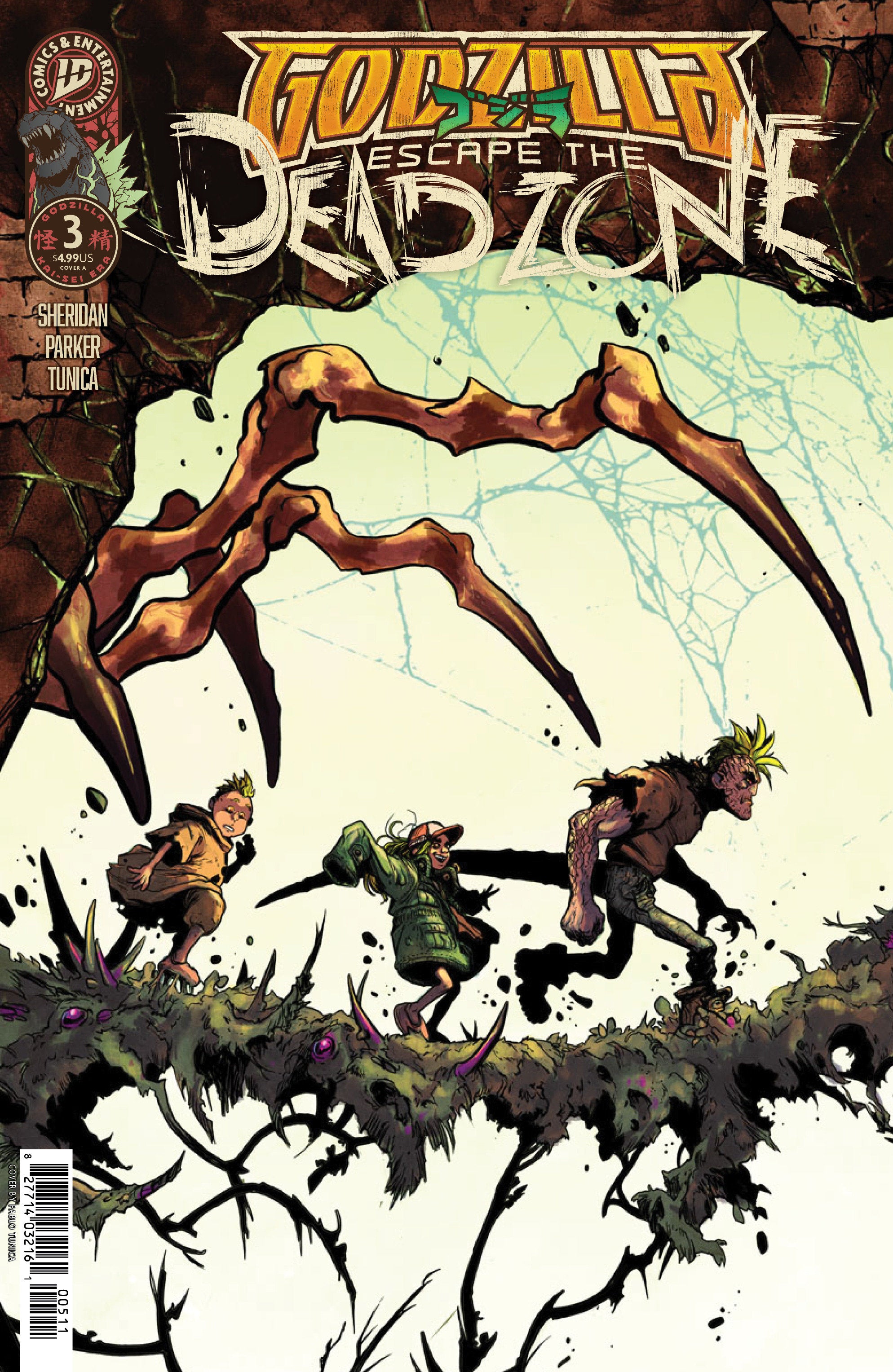 Godzilla Escape The Deadzone #3 Cover A Tunica