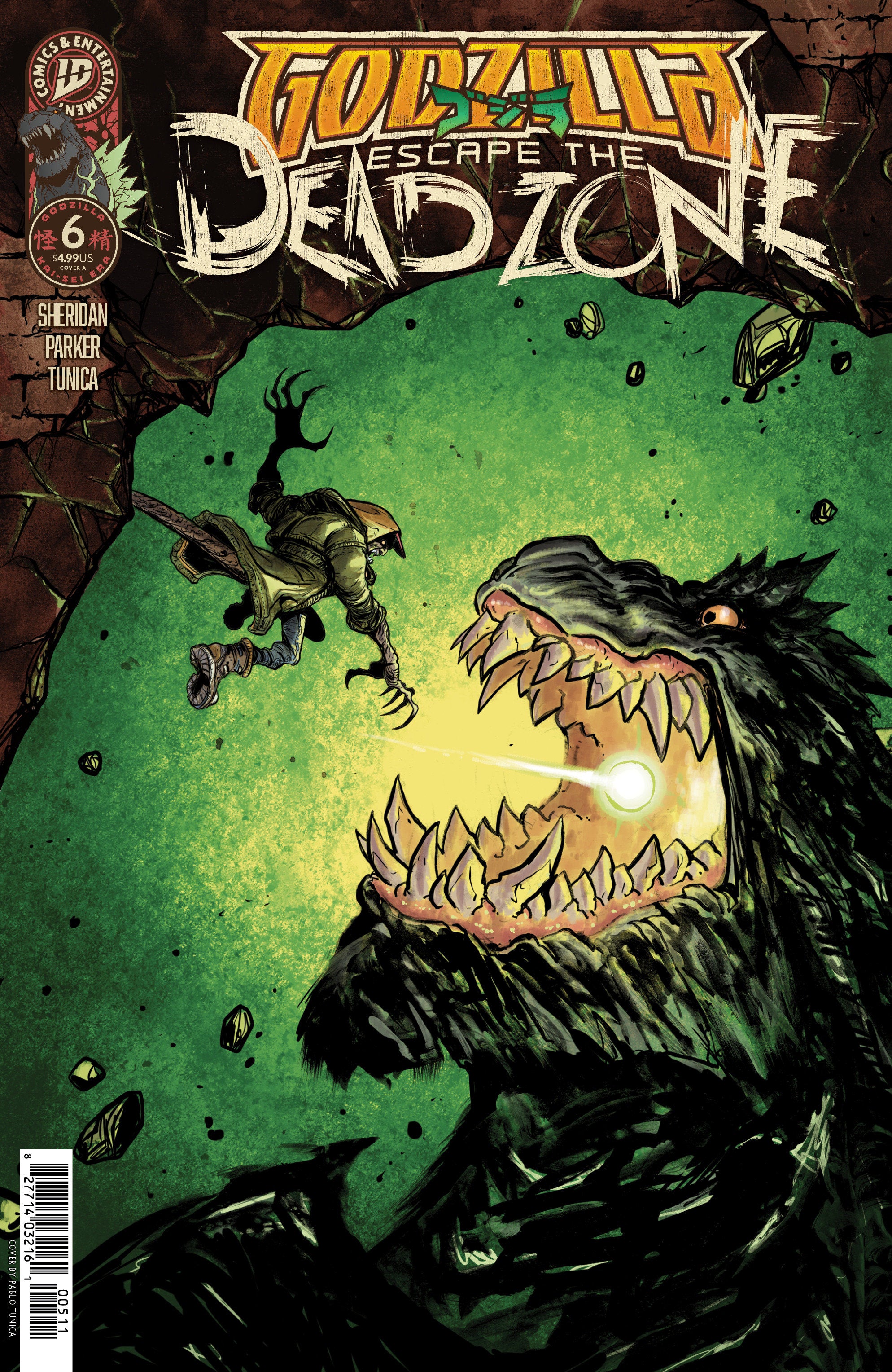 Godzilla Escape The Deadzone #6 Cover A Tunica