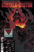Godzilla vs America Boston Cover A Sherman