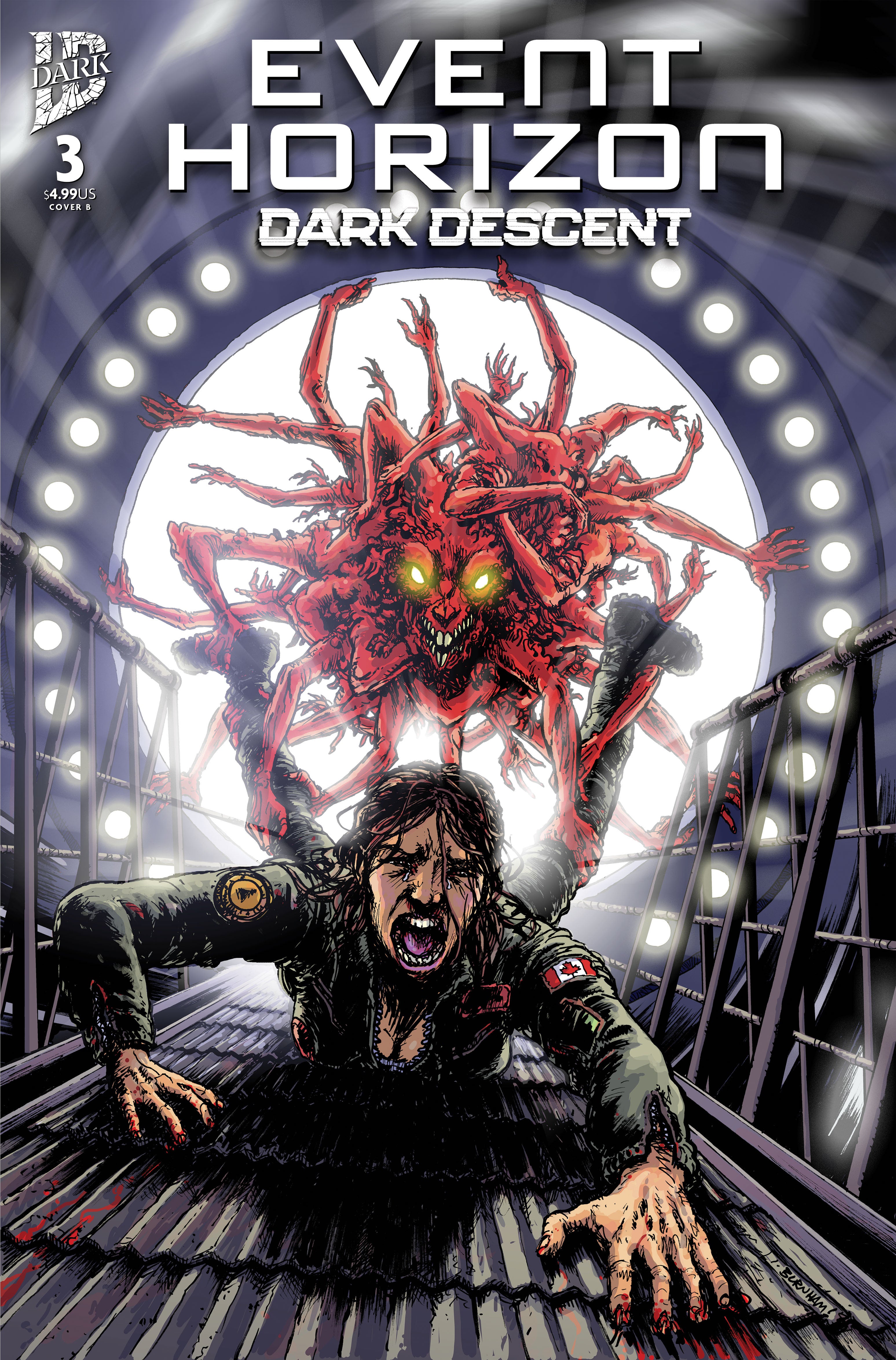 Event Horizon Dark Descent #3 Cover B Burnham
