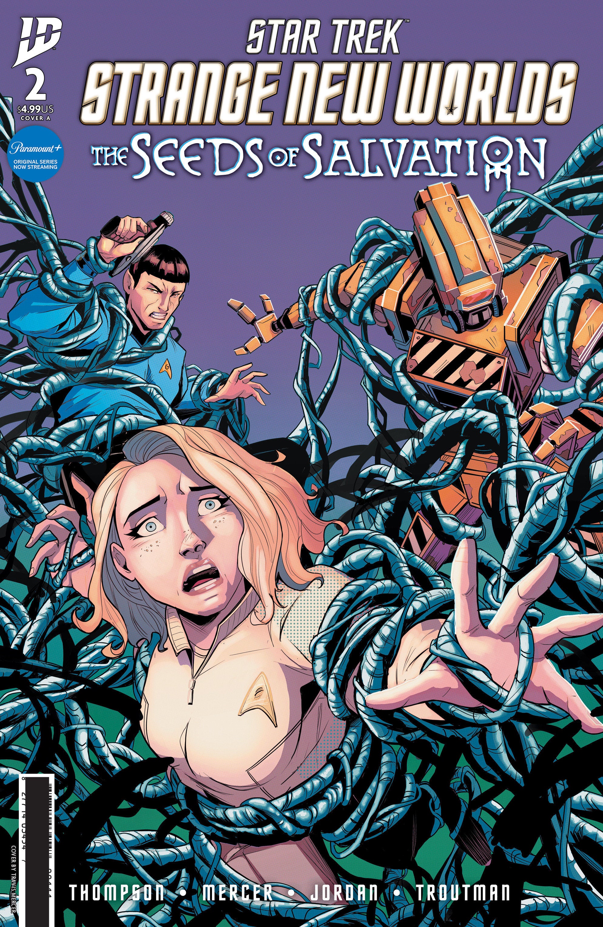 Star Trek Strange New Worlds Seeds Of Salvation #2 Cover A Mercer