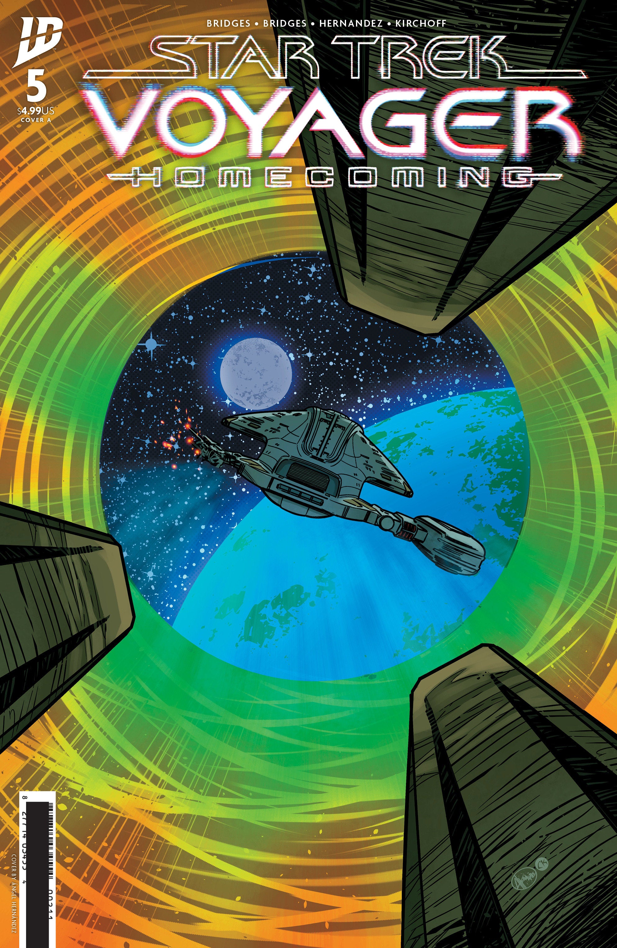 Star Trek Voyager Homecoming #5 Cover A Hernandez