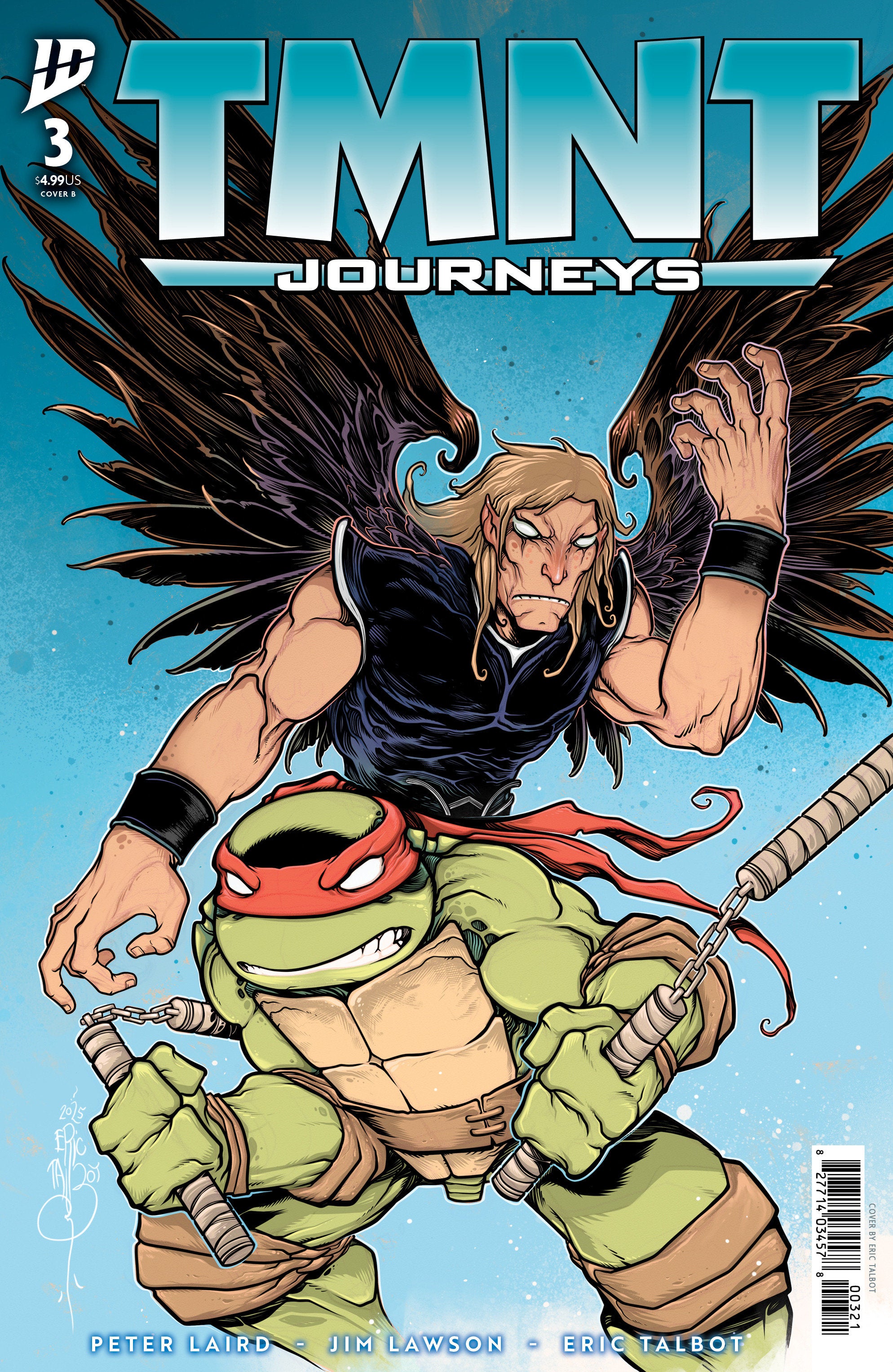 Teenage Mutant Ninja Turtles Journeys #3 Cover B Talbot