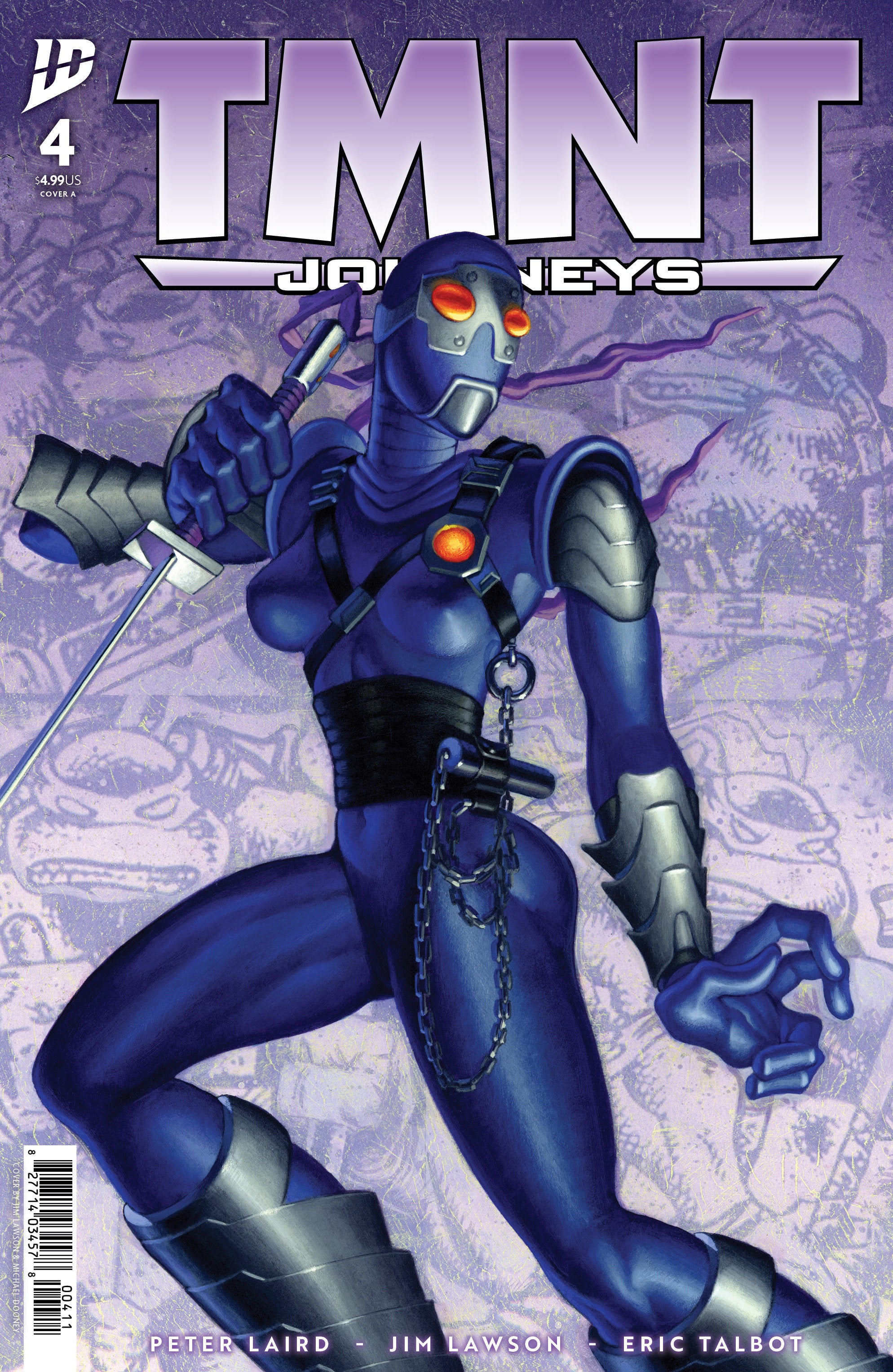 Teenage Mutant Ninja Turtles Journeys #4 Cover A Dooney