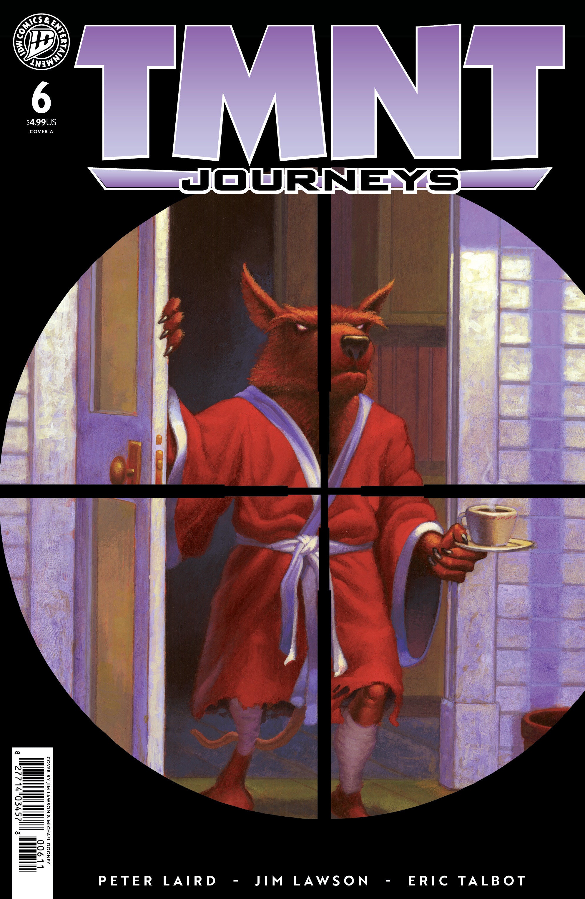 Teenage Mutant Ninja Turtles Journeys #6 Cover A Dooney