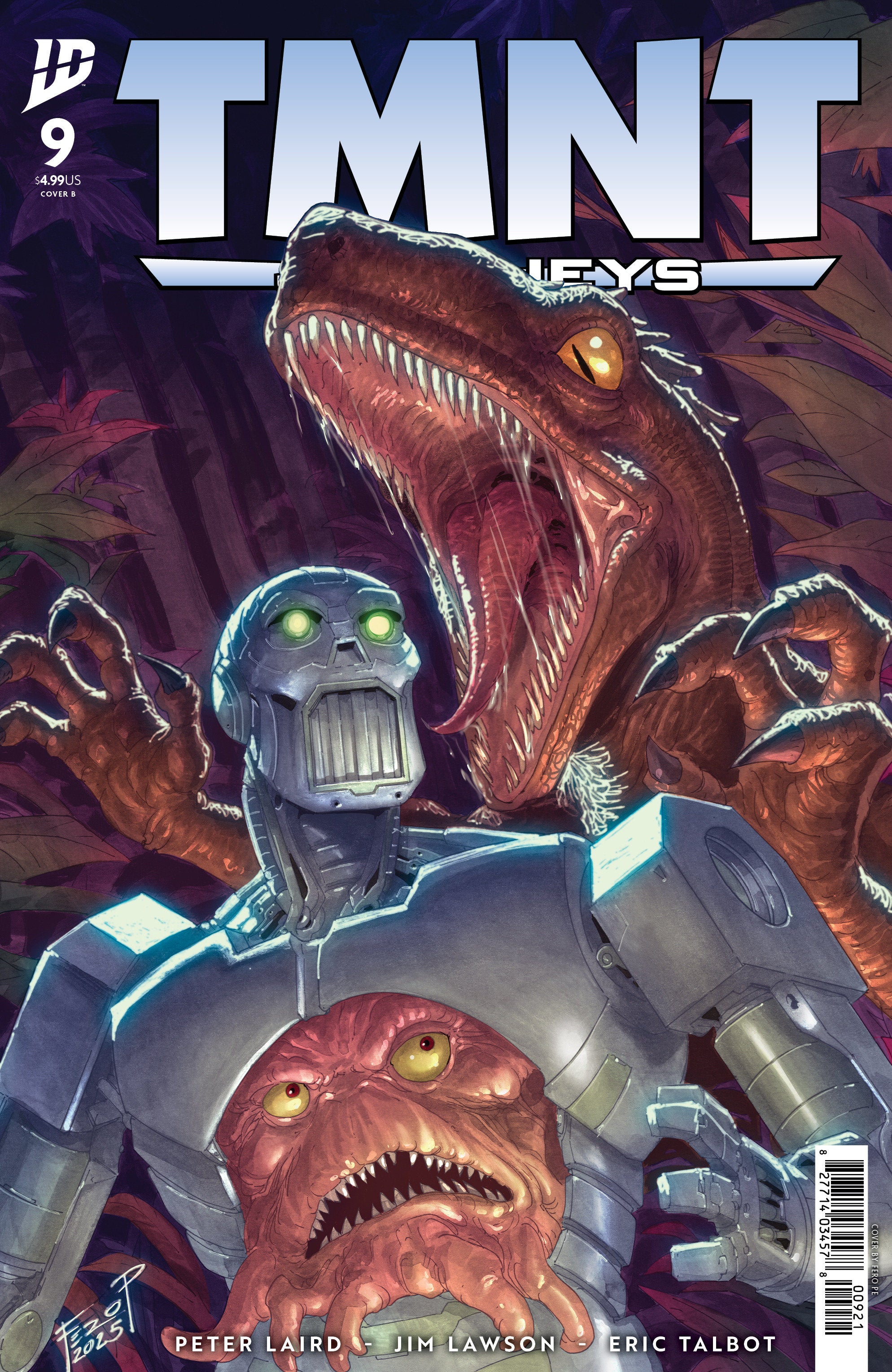 Teenage Mutant Ninja Turtles Journeys #9 Cover B Pe