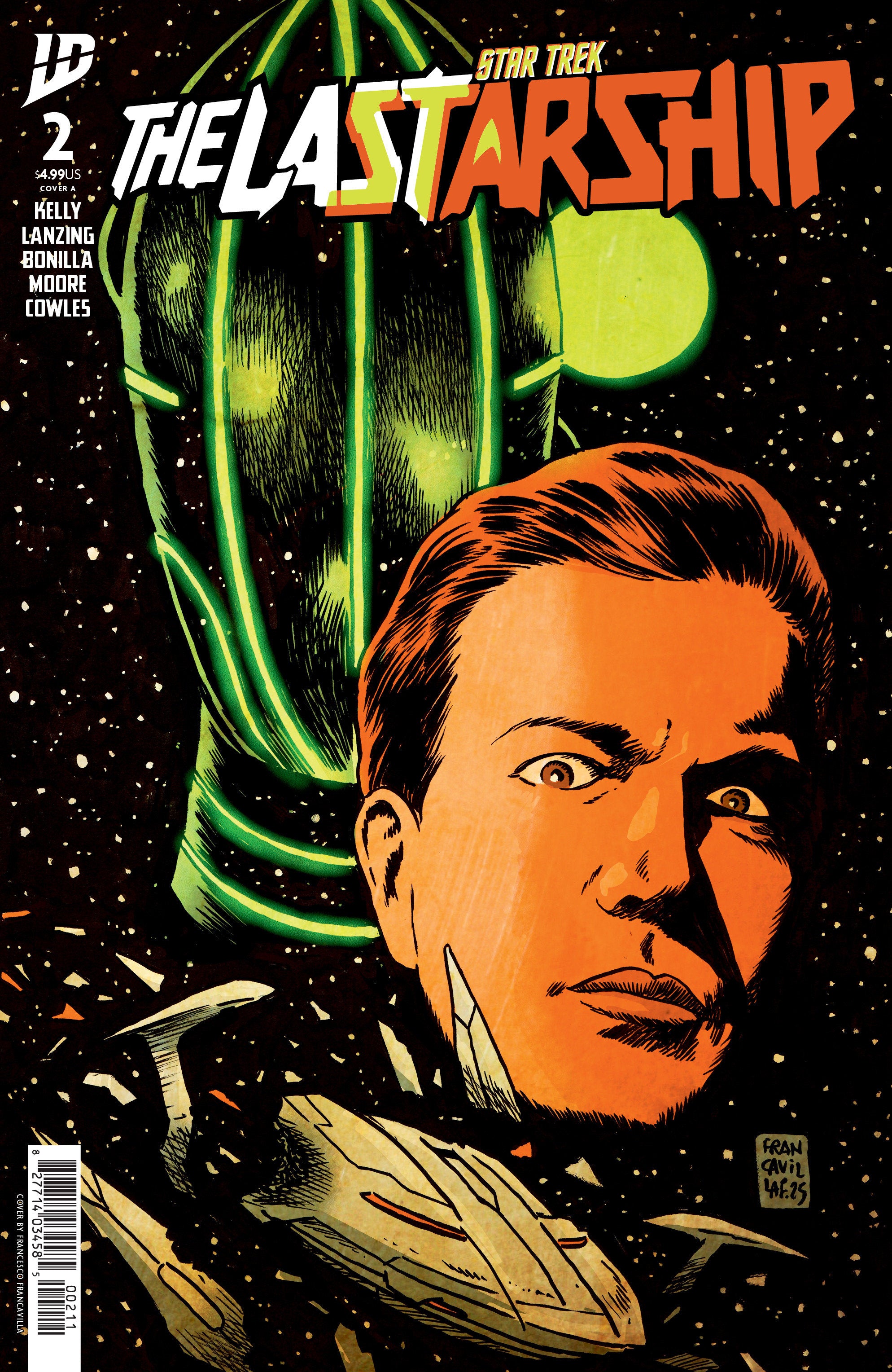 Star Trek Last Starship #2 Cover A Francavilla