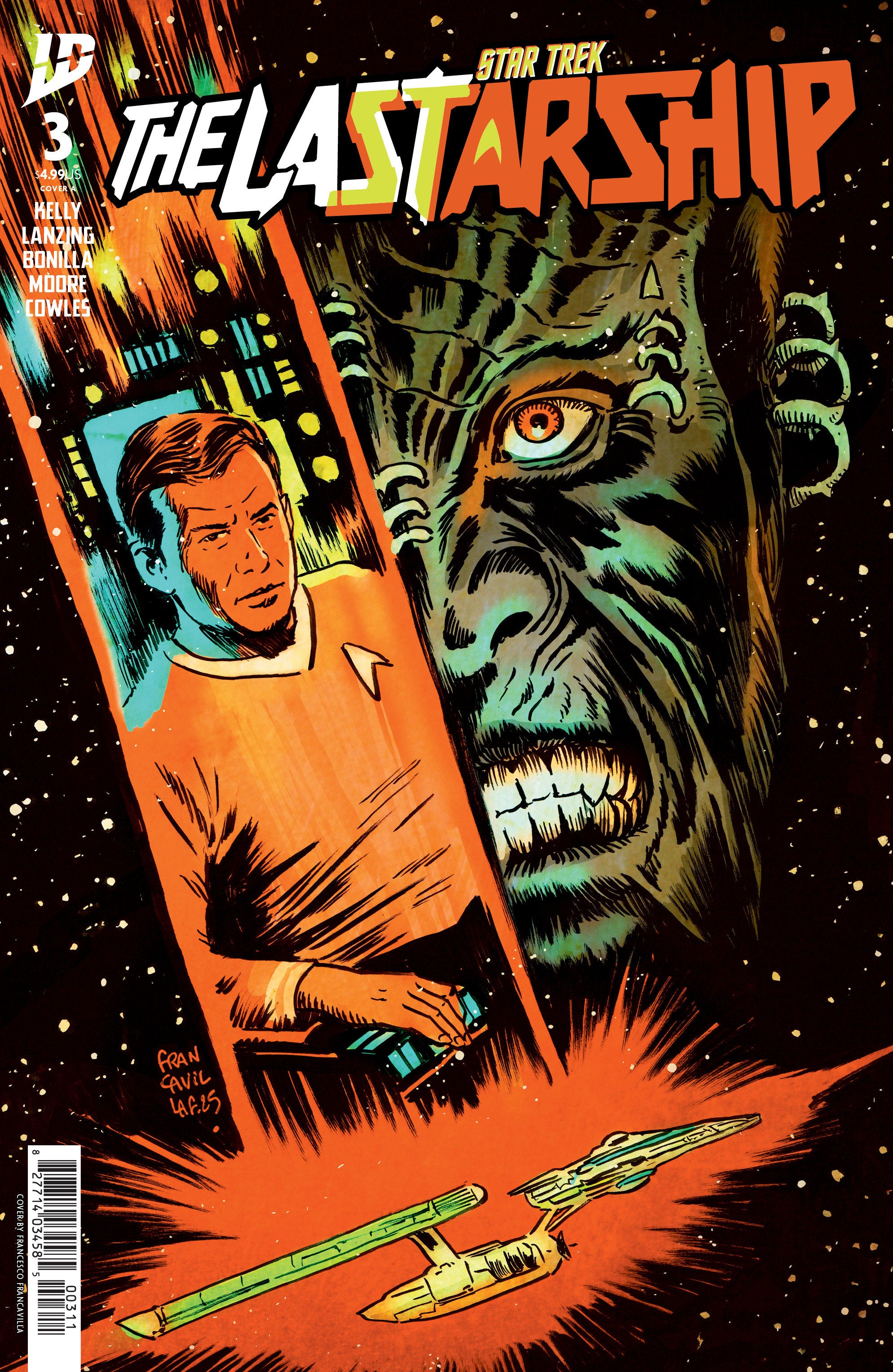 Star Trek Last Starship #3 Cover A Francavilla
