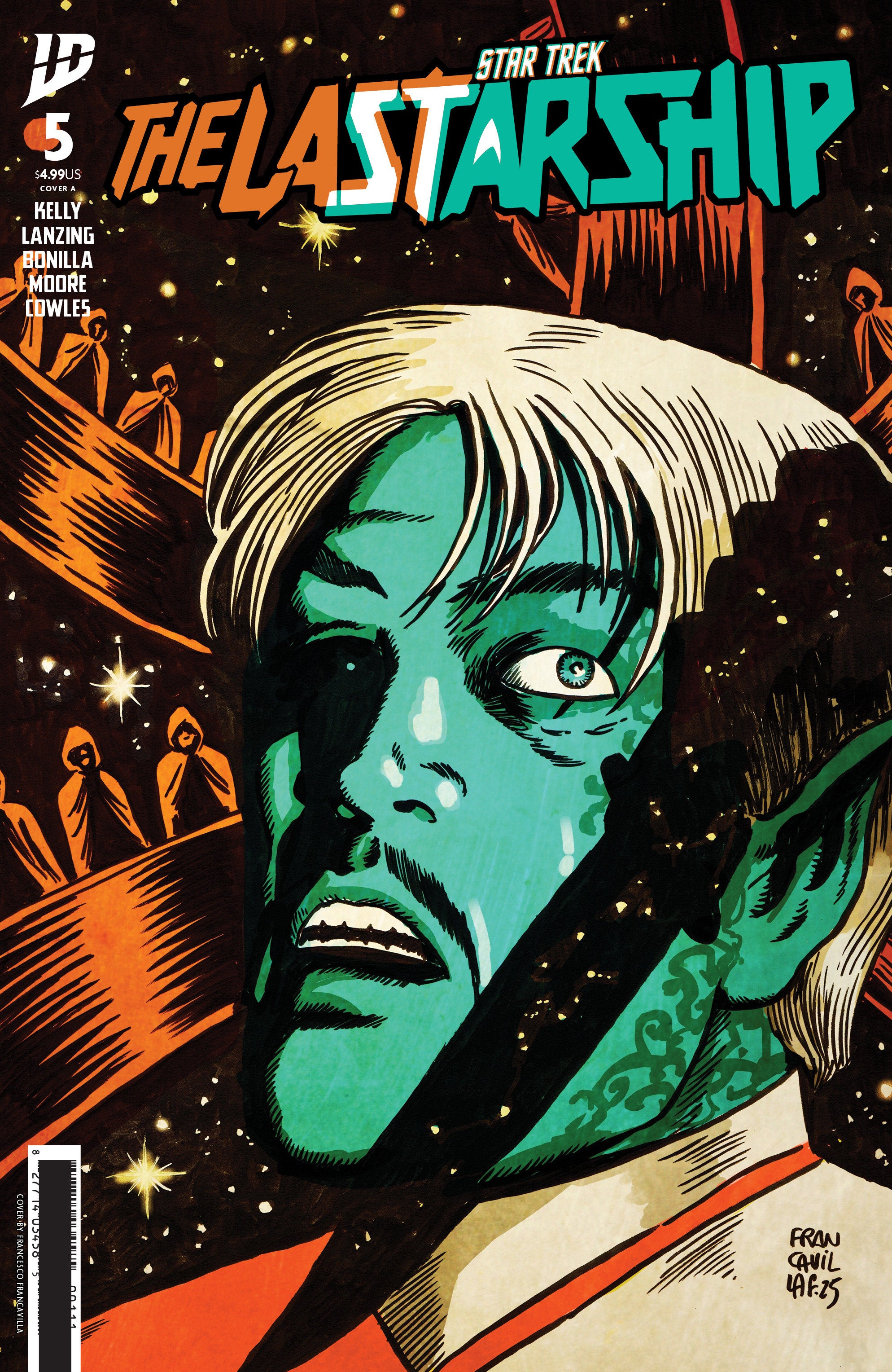 Star Trek Last Starship #5 Cover A Francavilla