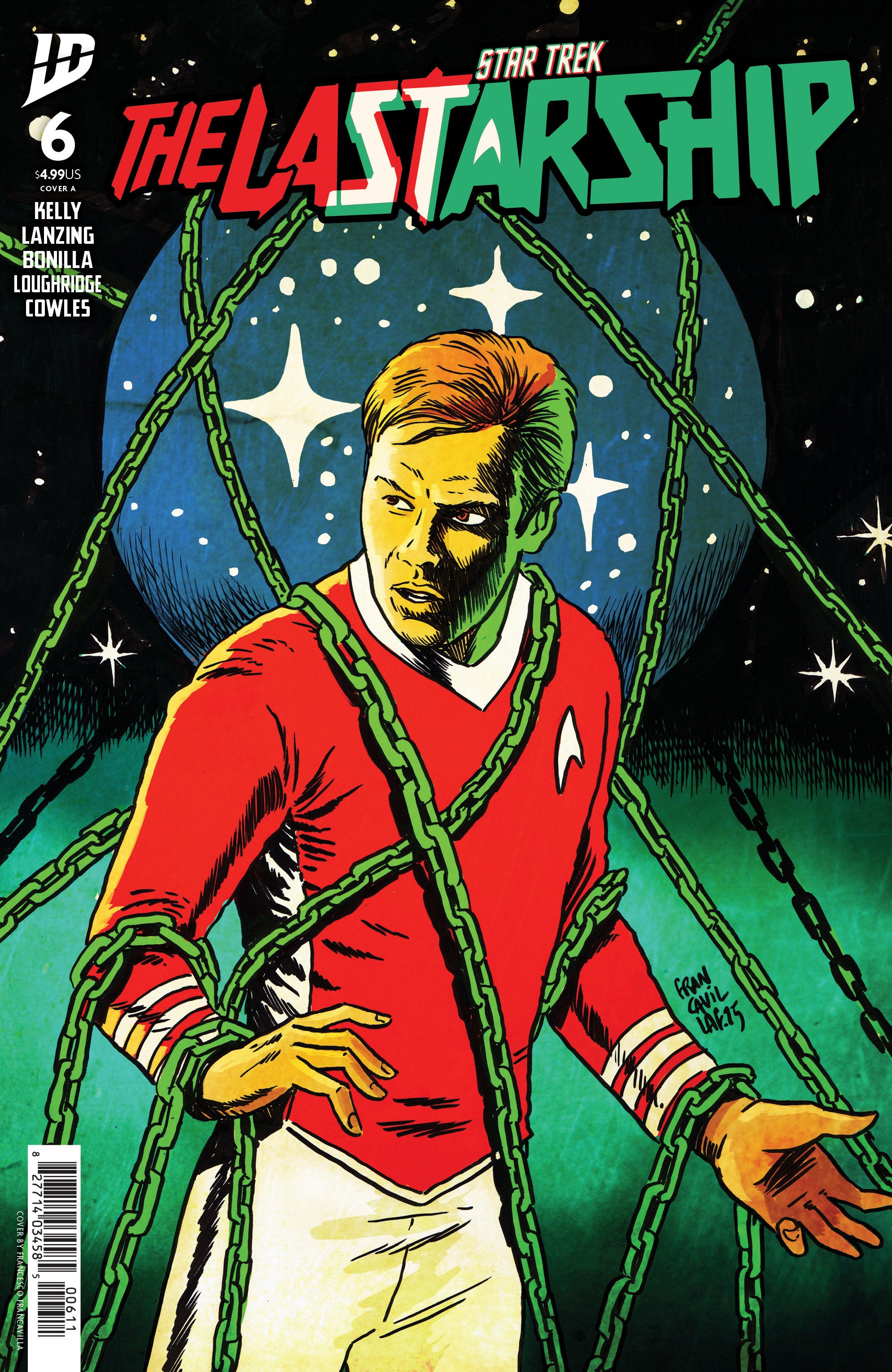 Star Trek Last Starship #6 Cover A Francavilla