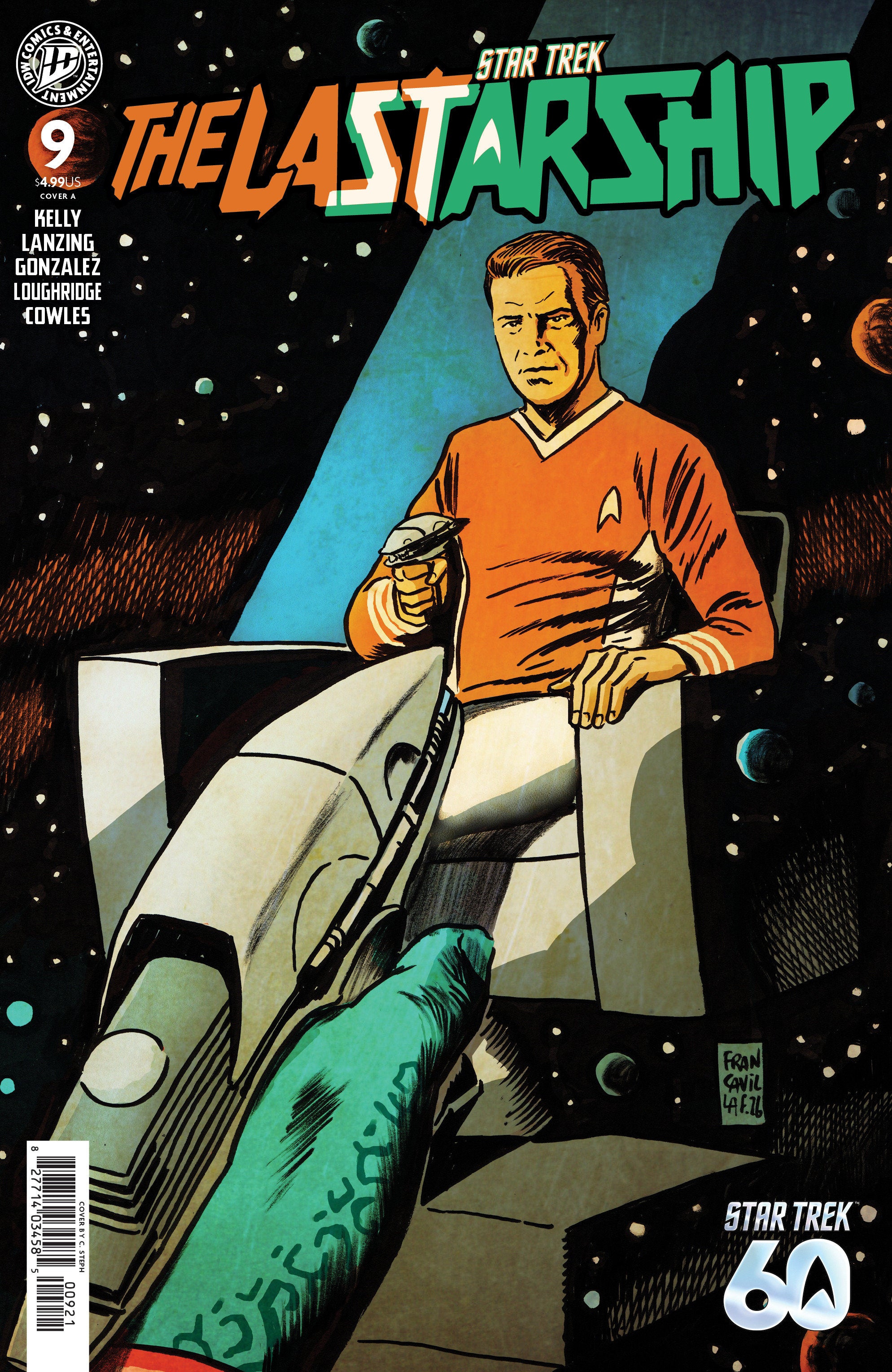 Star Trek Last Starship #9 Cover A Francavilla